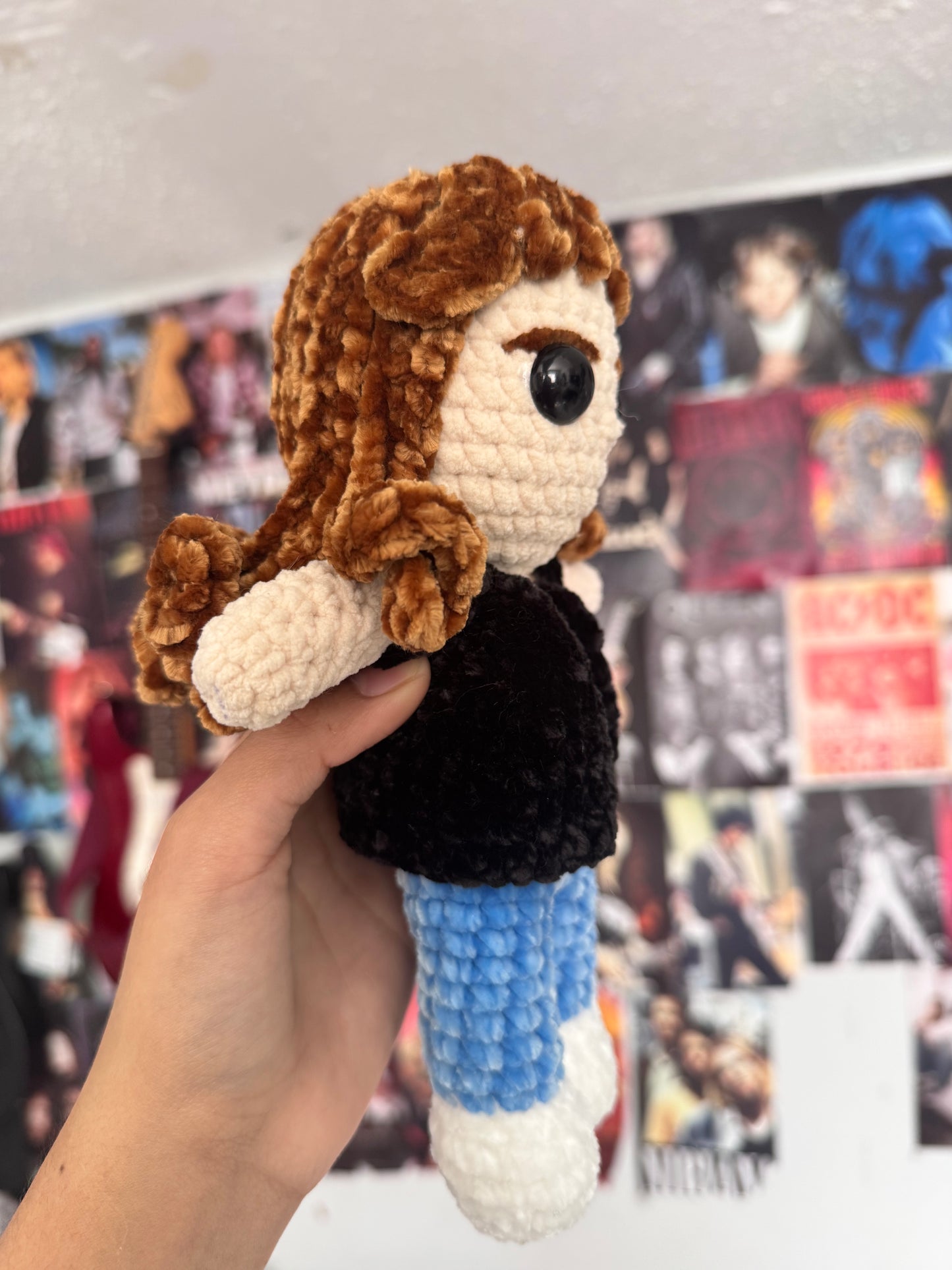 Heavy Metal Drummer Plush - 2nd outift