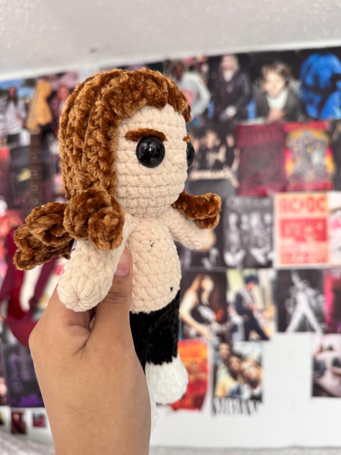 Heavy Metal Drummer Plush