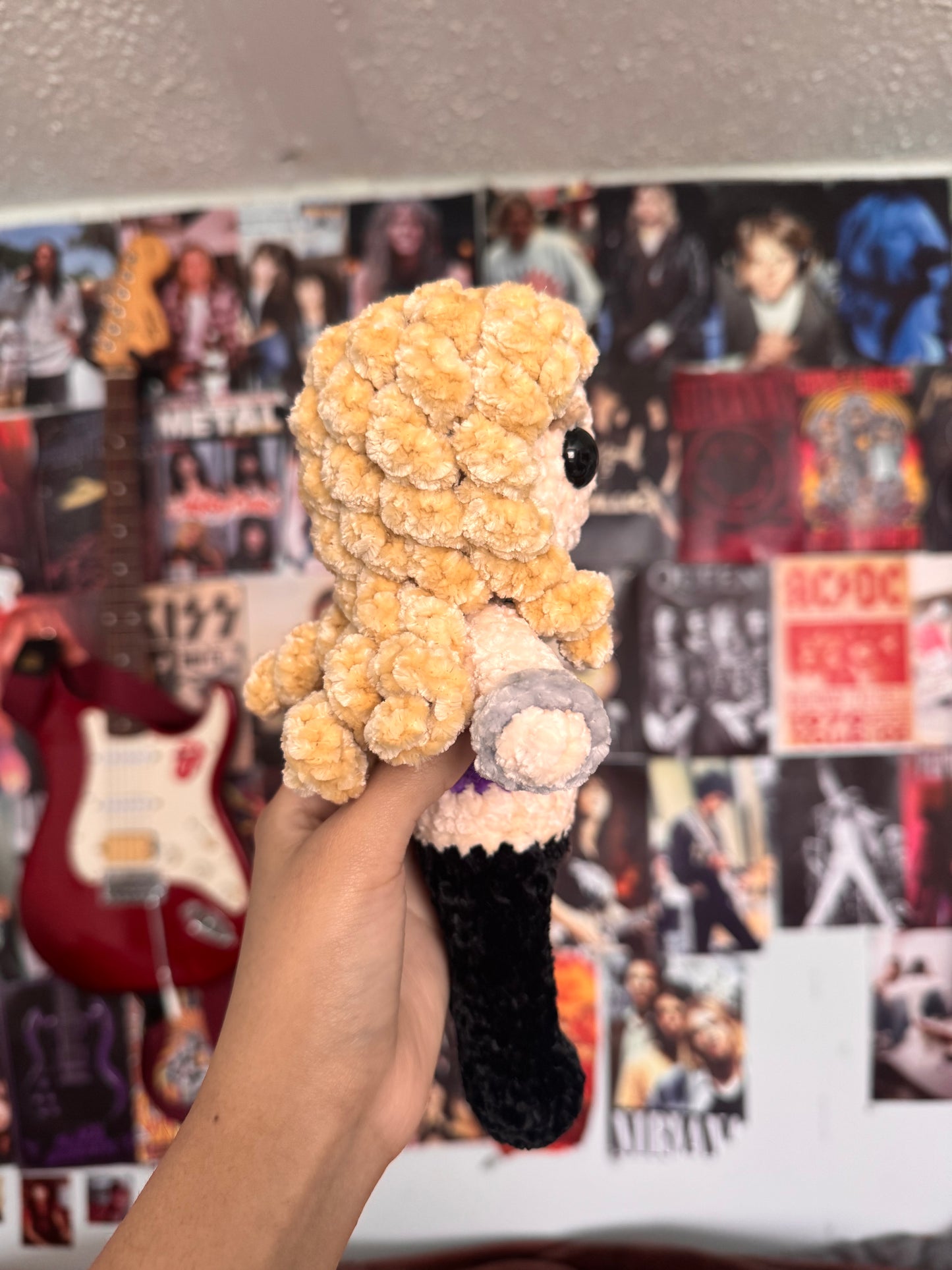 Glam James inspired crochet