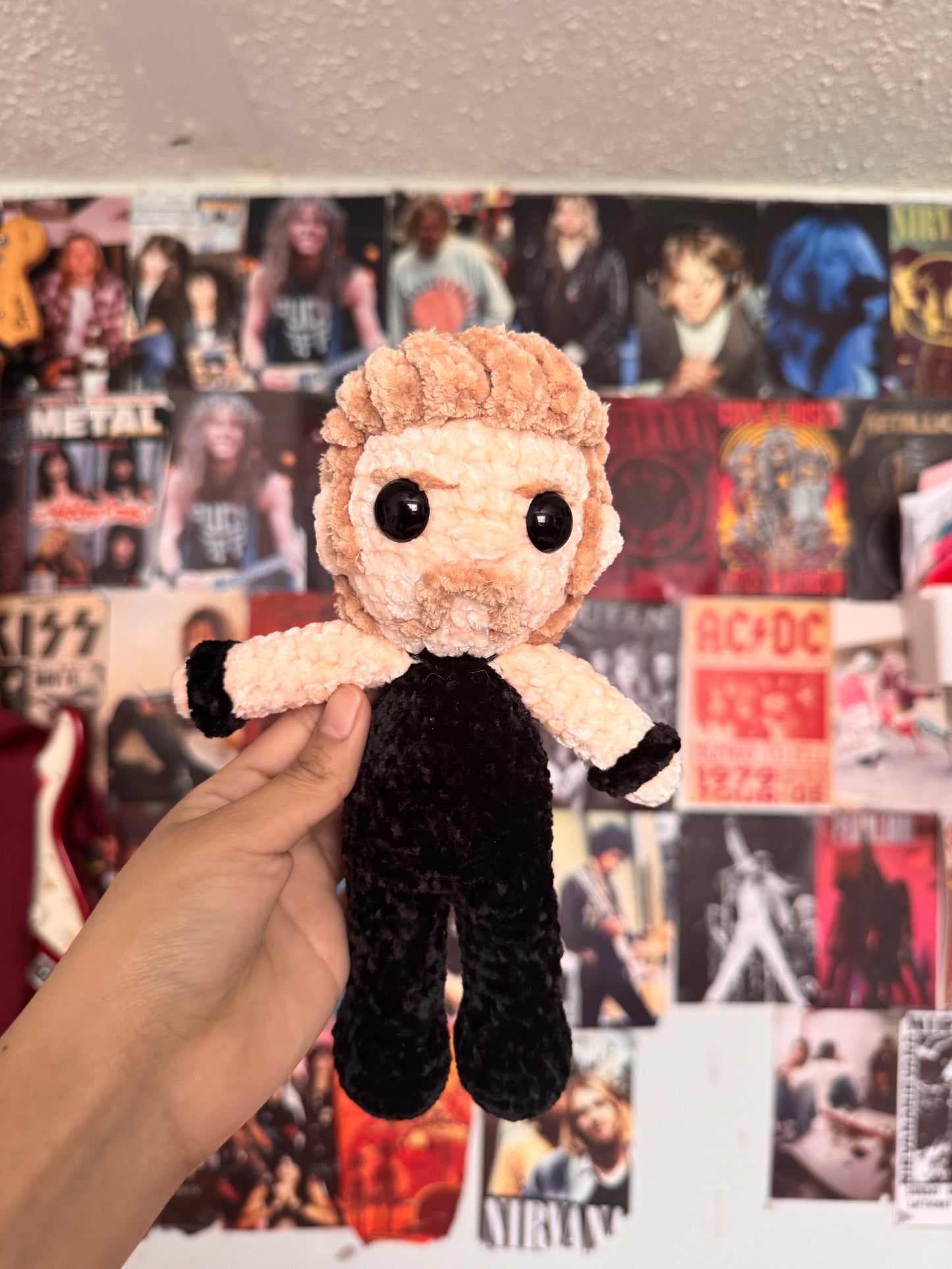 Reload James inspired plushie