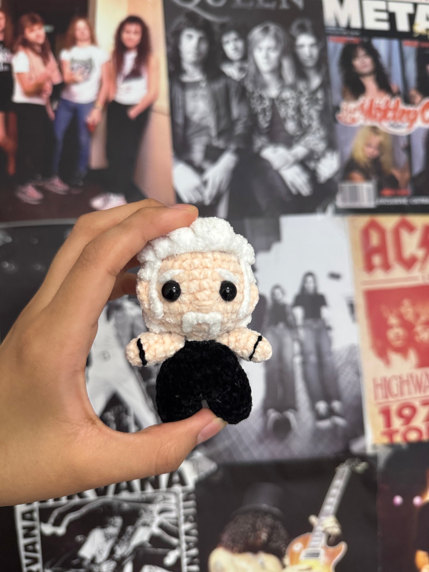 Papa Het inspired keychain
