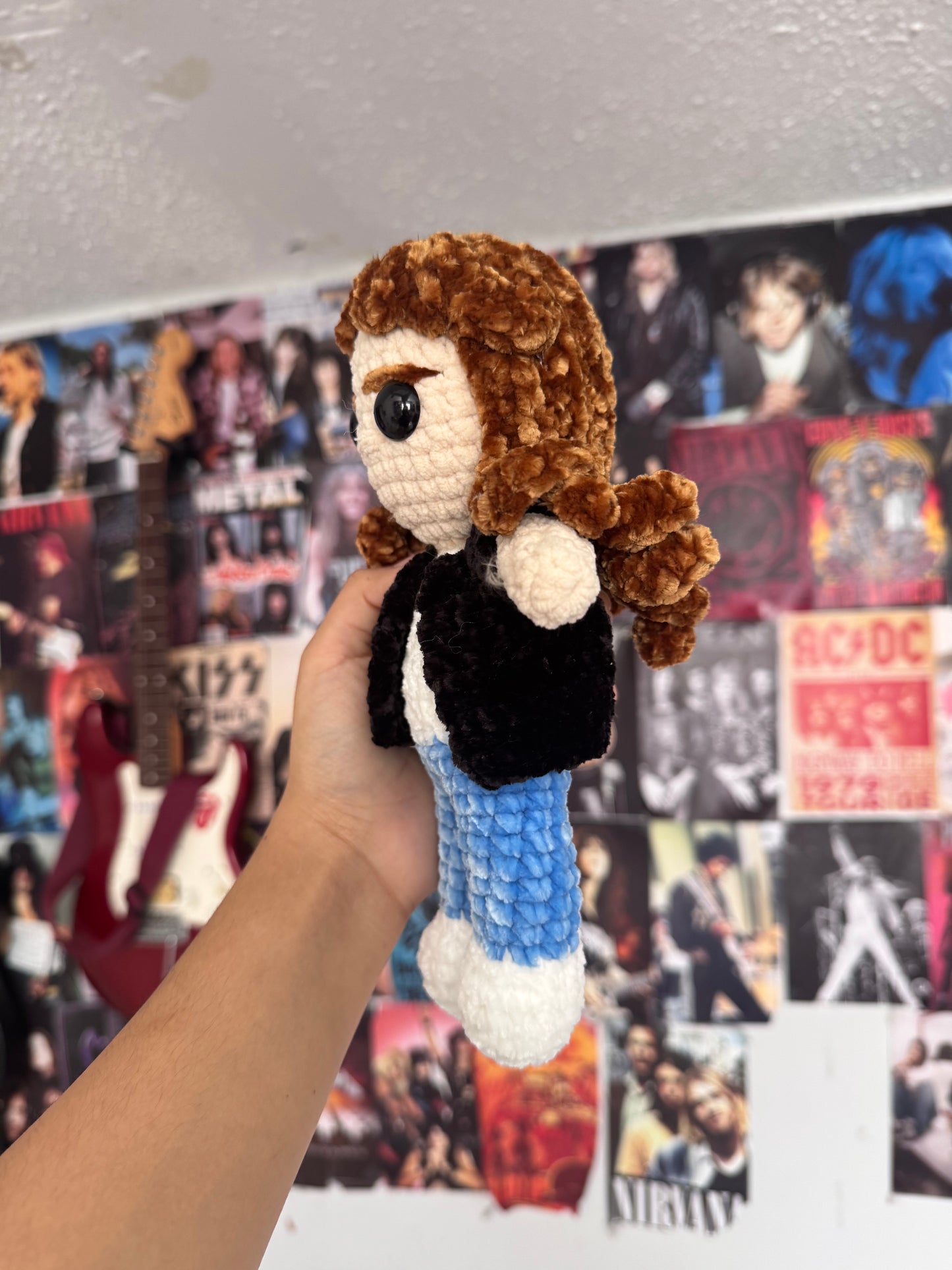 Heavy Metal Drummer Plush - 2nd outift