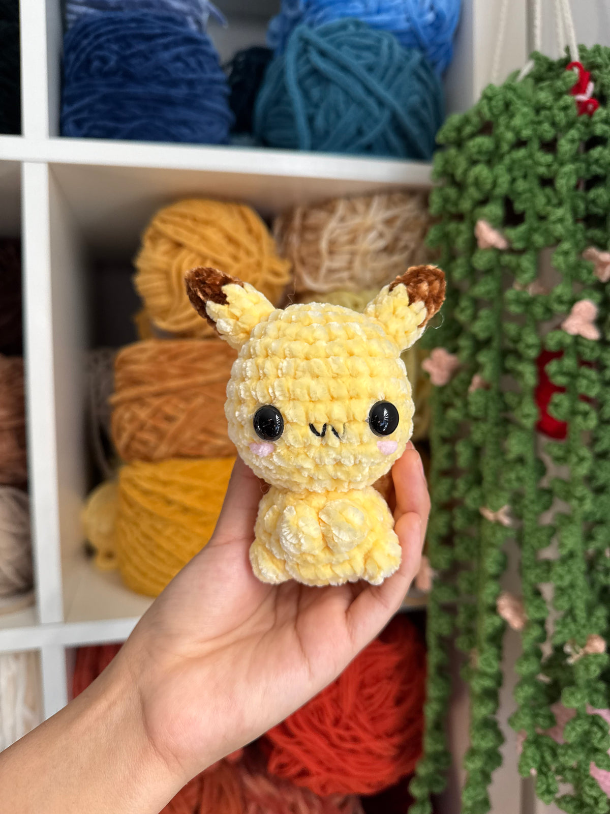 Yellow Lighting Plushie