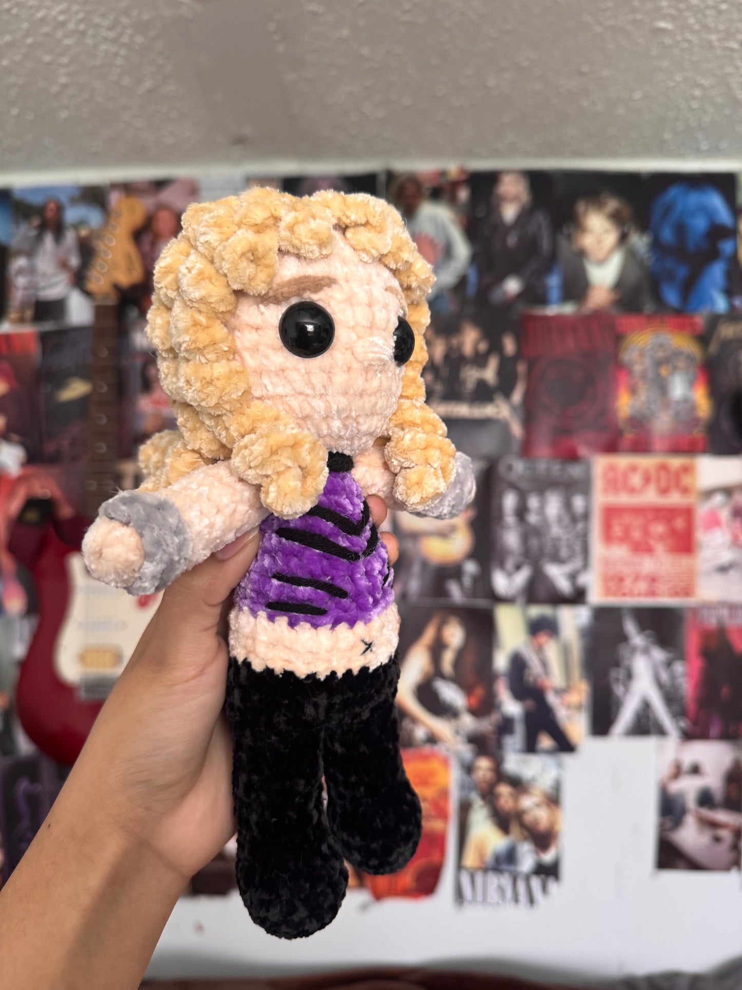 Glam James inspired crochet
