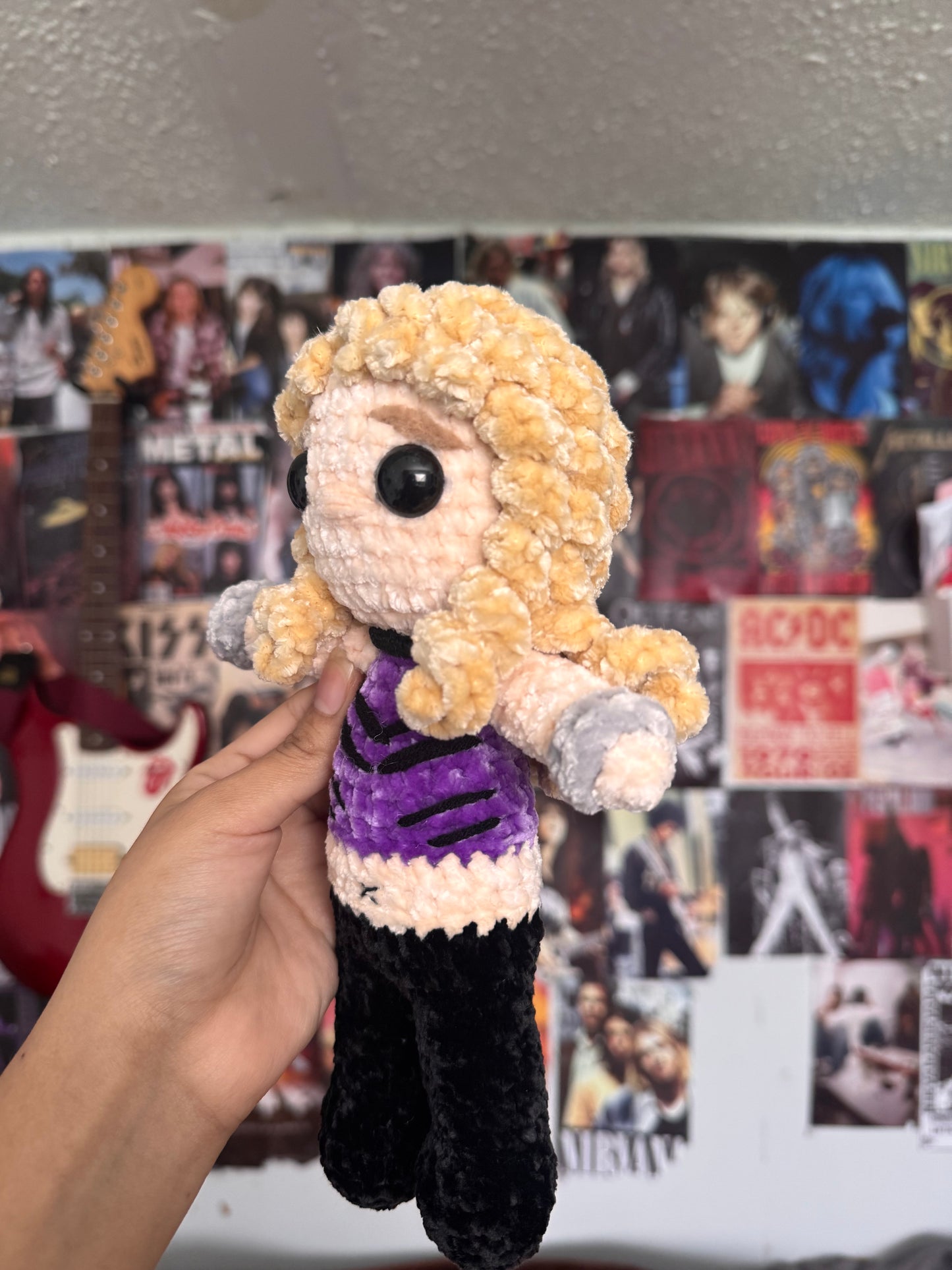 Glam James inspired crochet