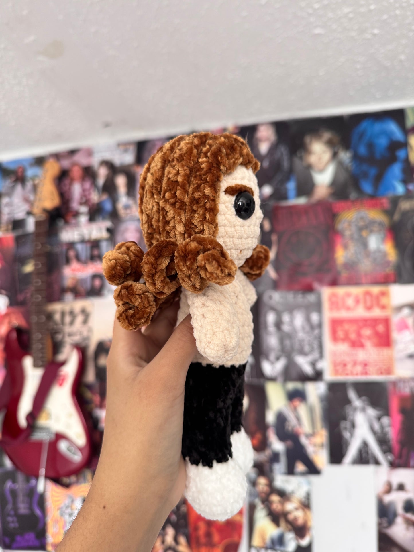 Heavy Metal Drummer Plush
