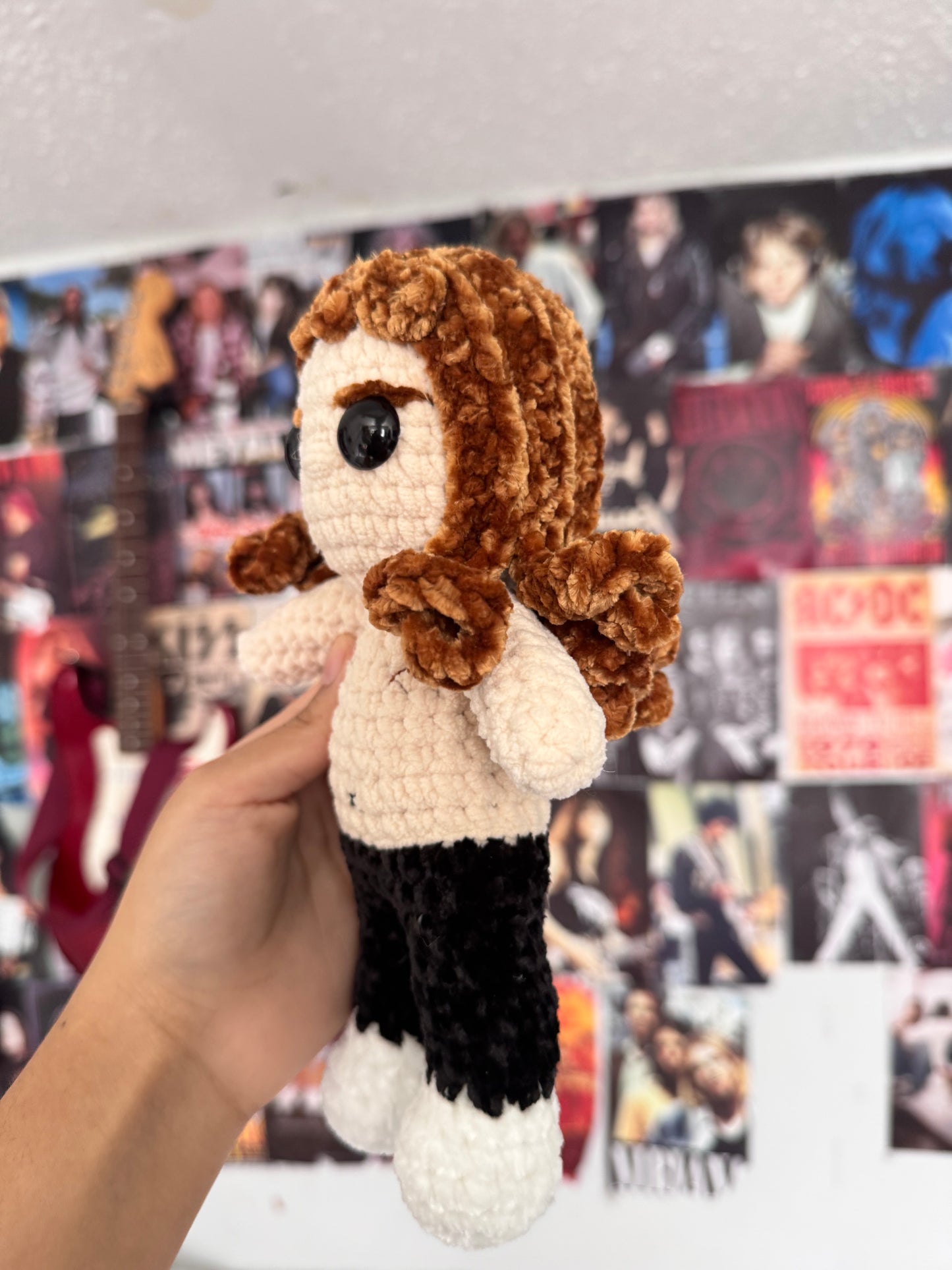 Heavy Metal Drummer Plush