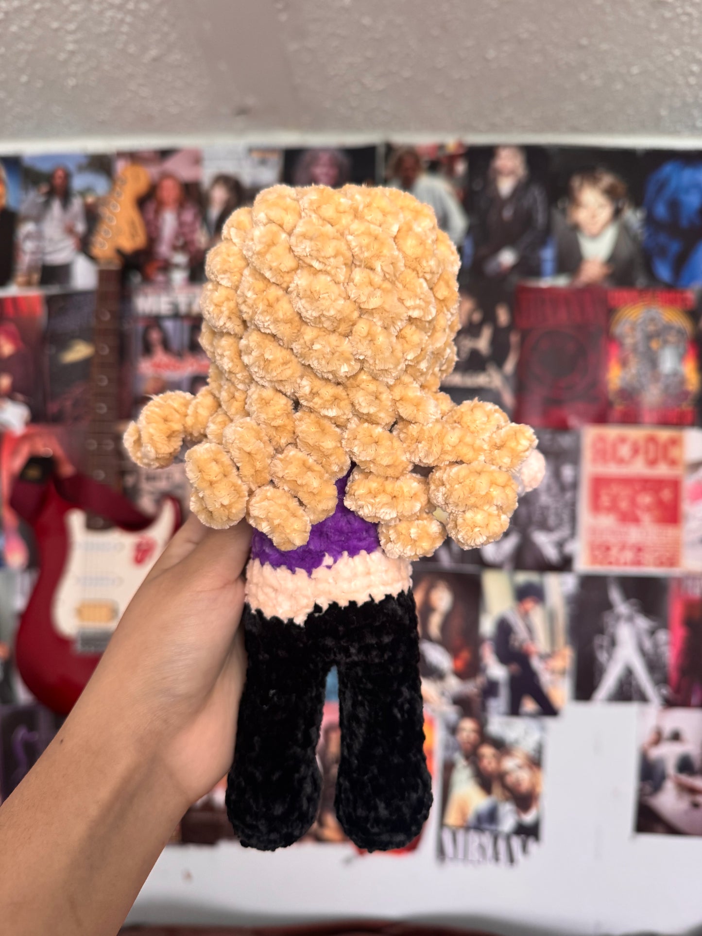 Glam James inspired crochet