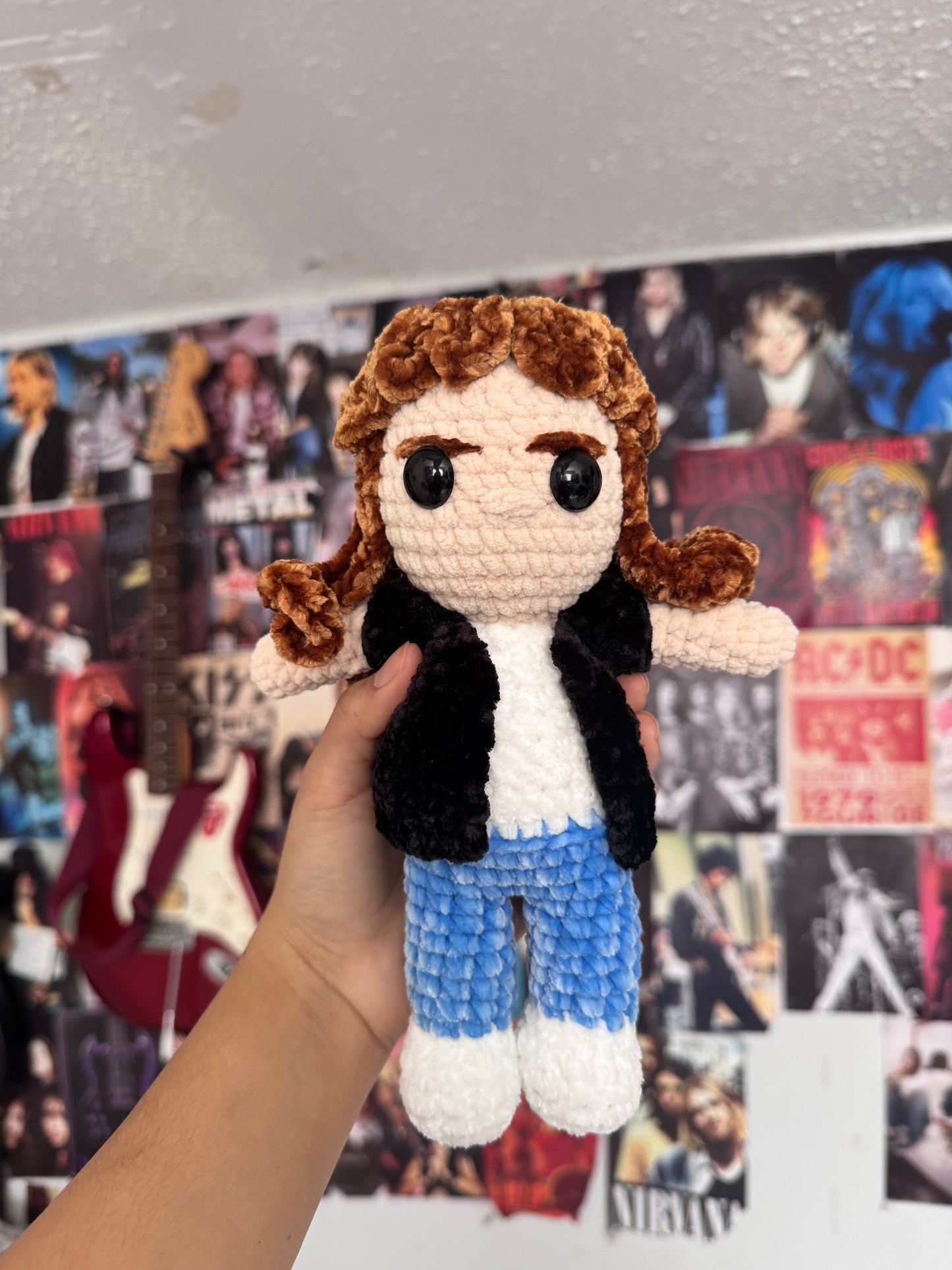 Heavy Metal Drummer Plush - 2nd outift