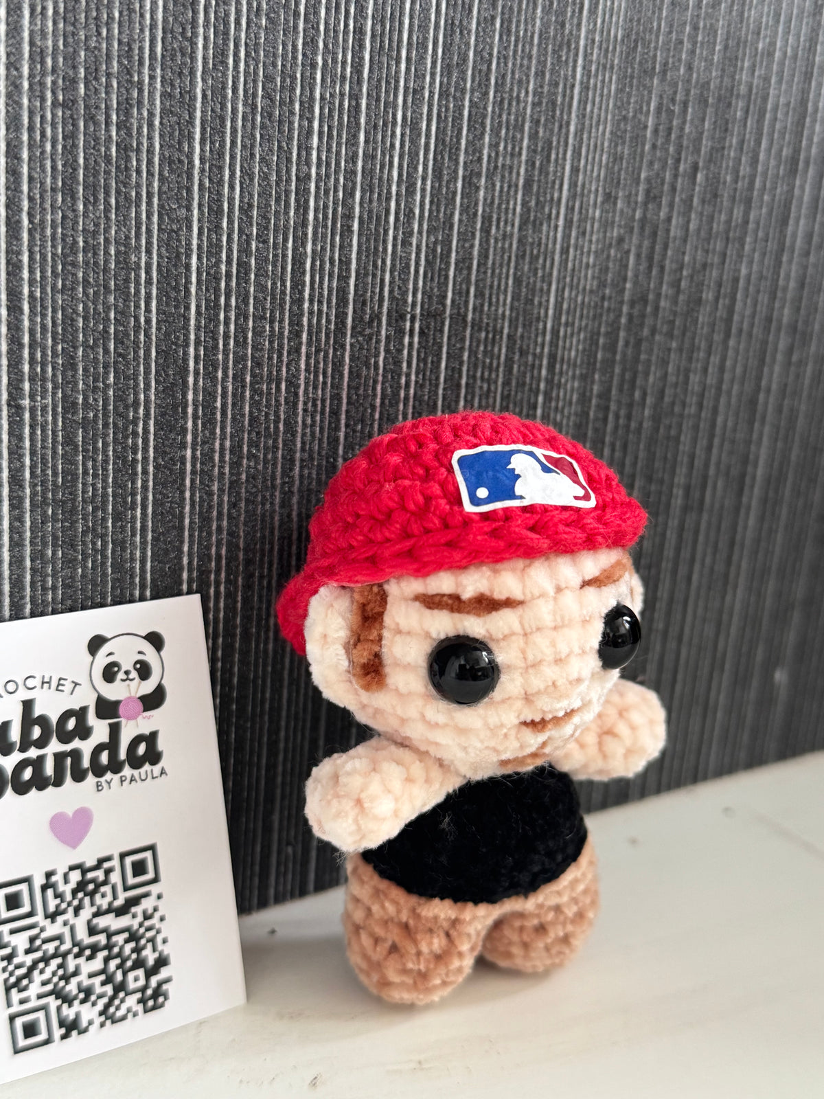 Fred Durst Inspired Crochet Keychain