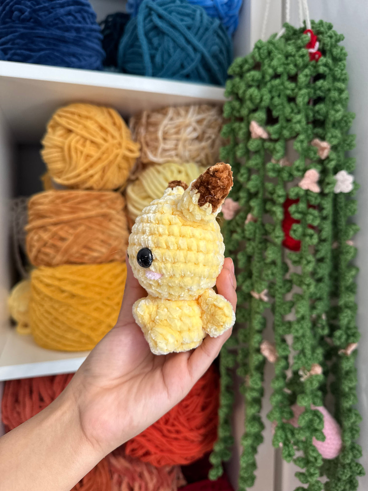 Yellow Lighting Plushie