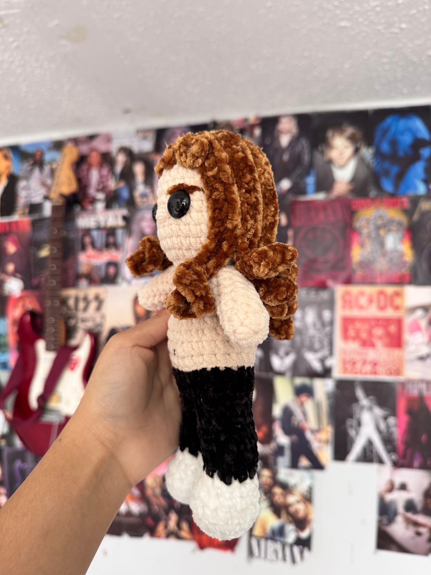 Heavy Metal Drummer Plush