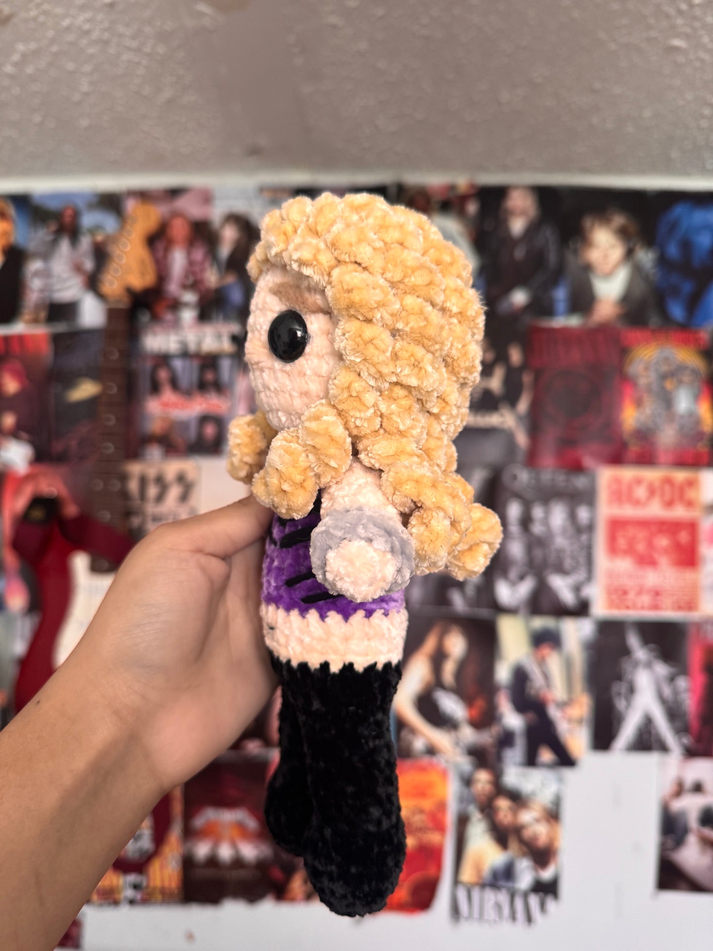 Glam James inspired crochet