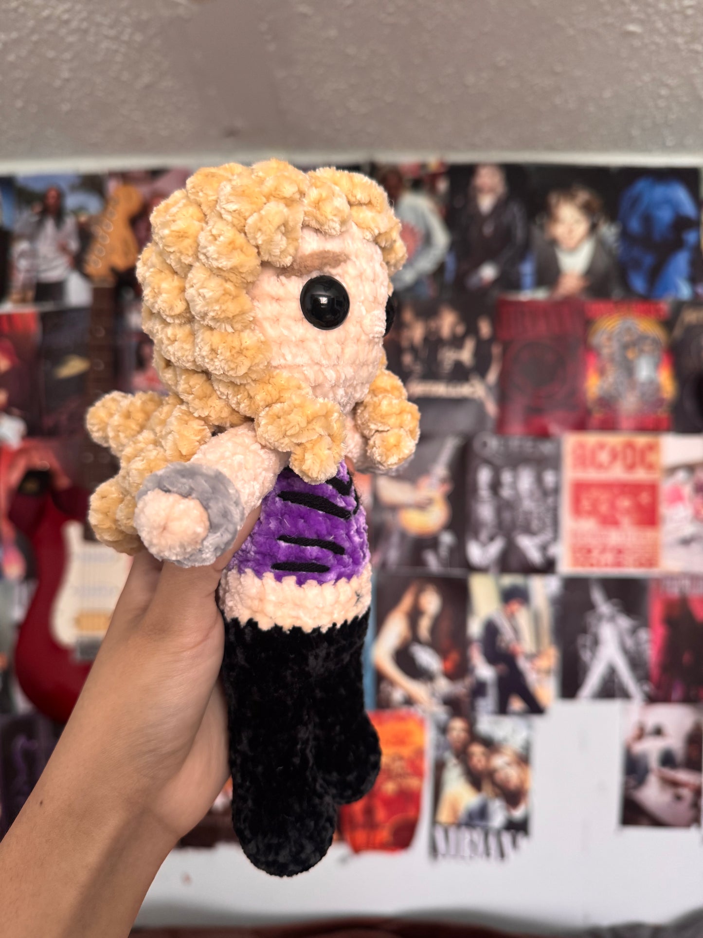 Glam James inspired crochet