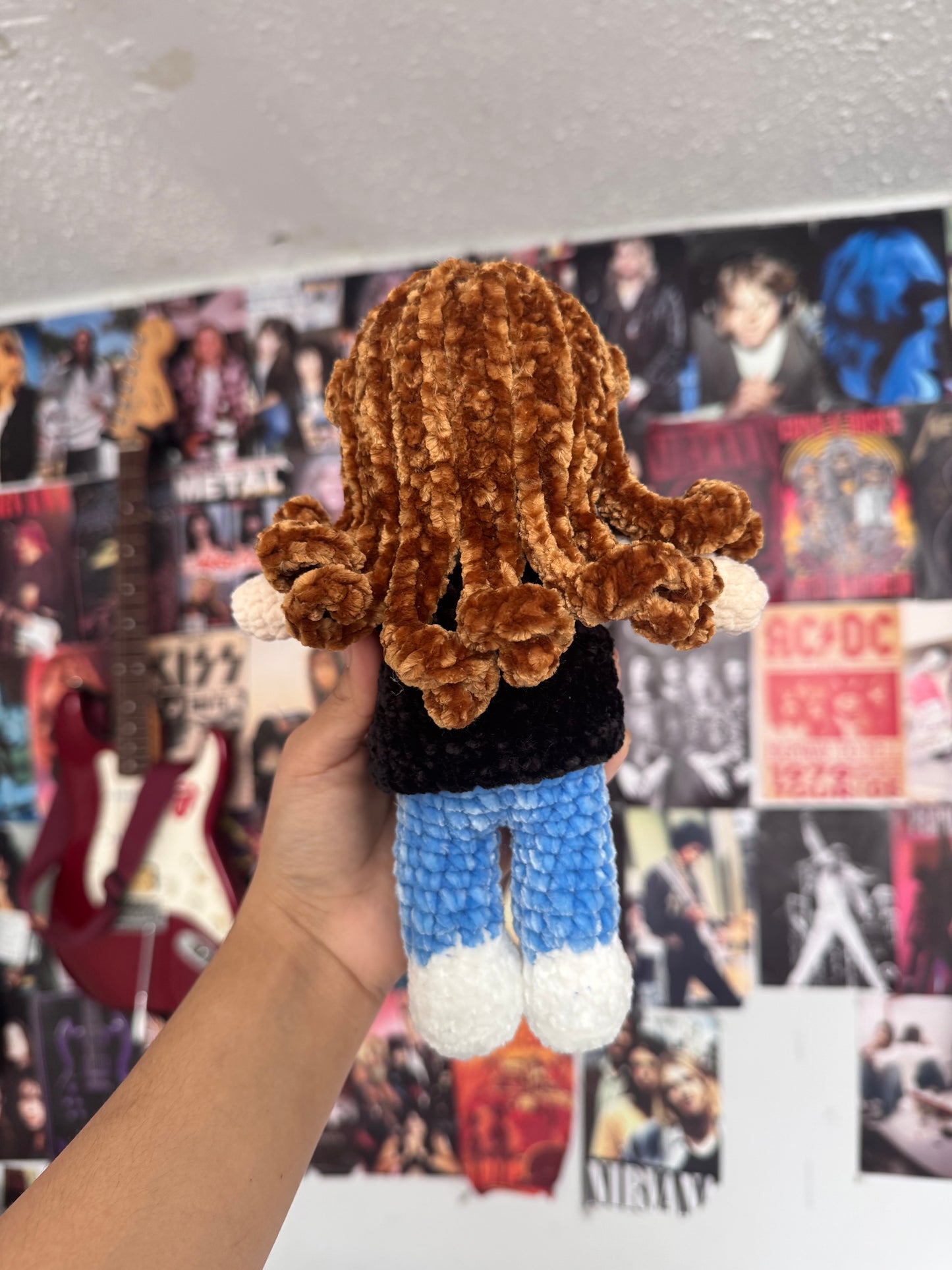 Heavy Metal Drummer Plush - 2nd outift