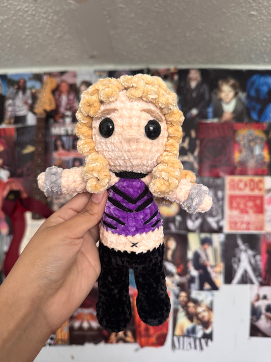 Glam James inspired crochet