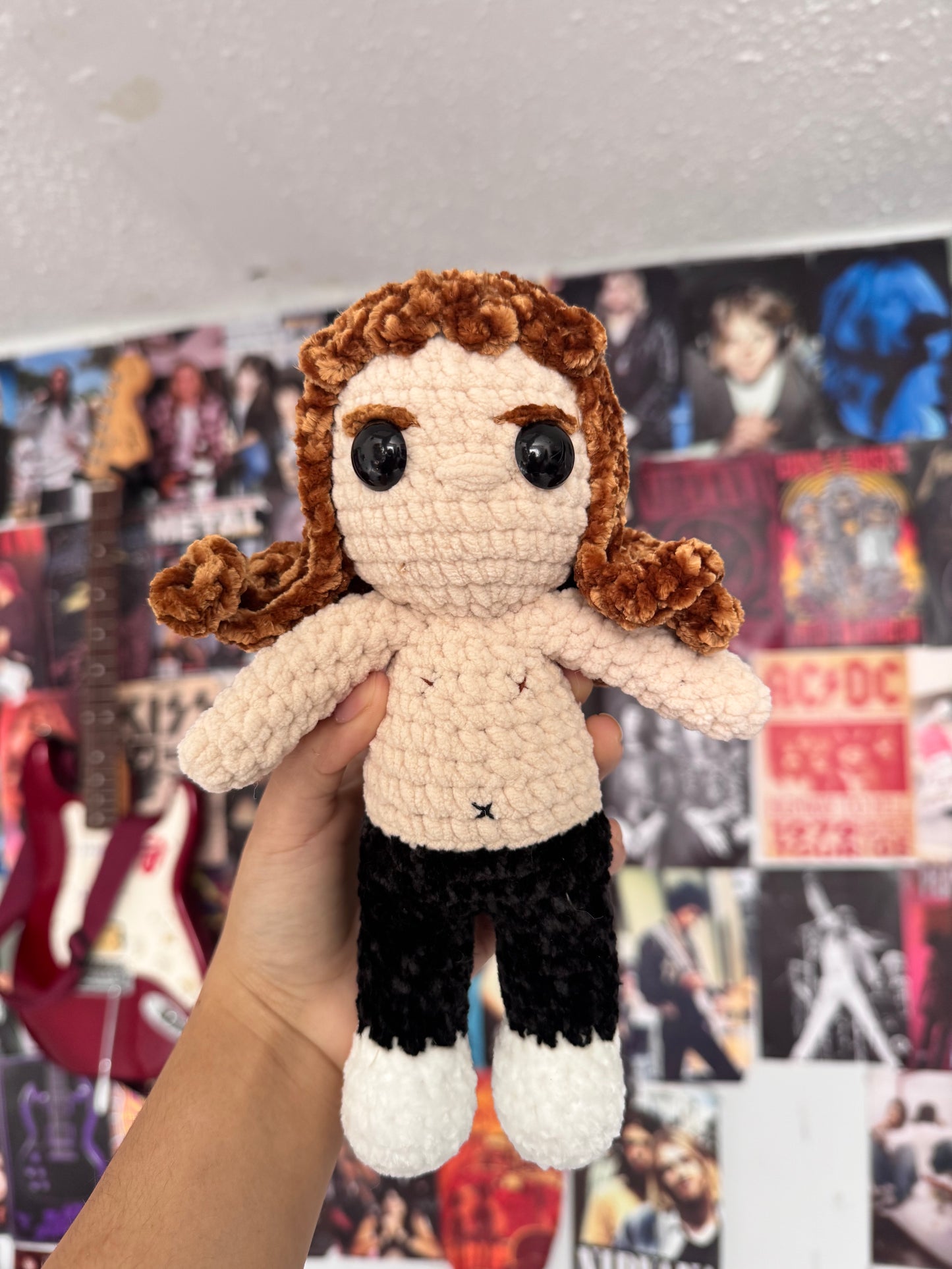 Heavy Metal Drummer Plush