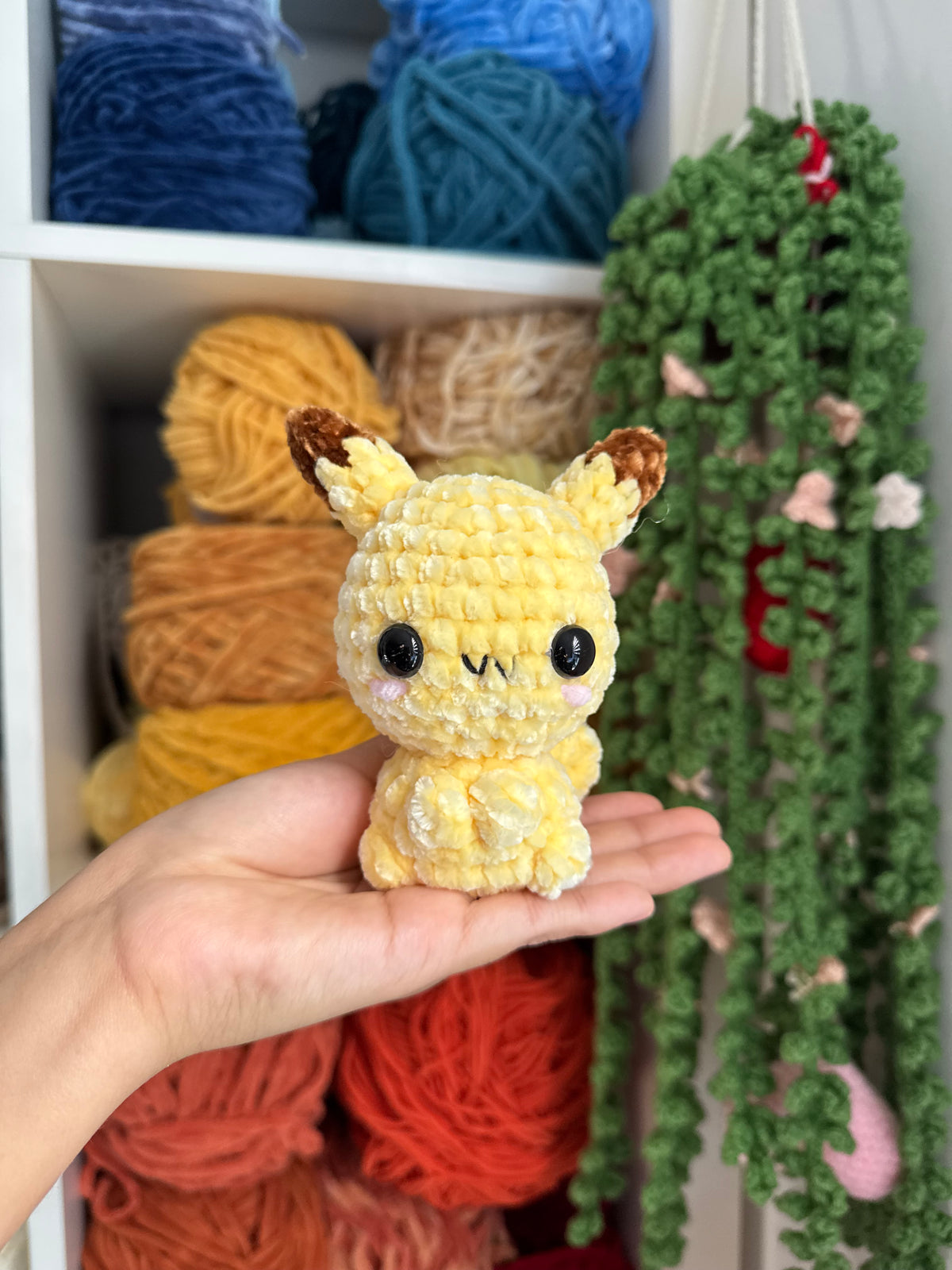 Yellow Lighting Plushie