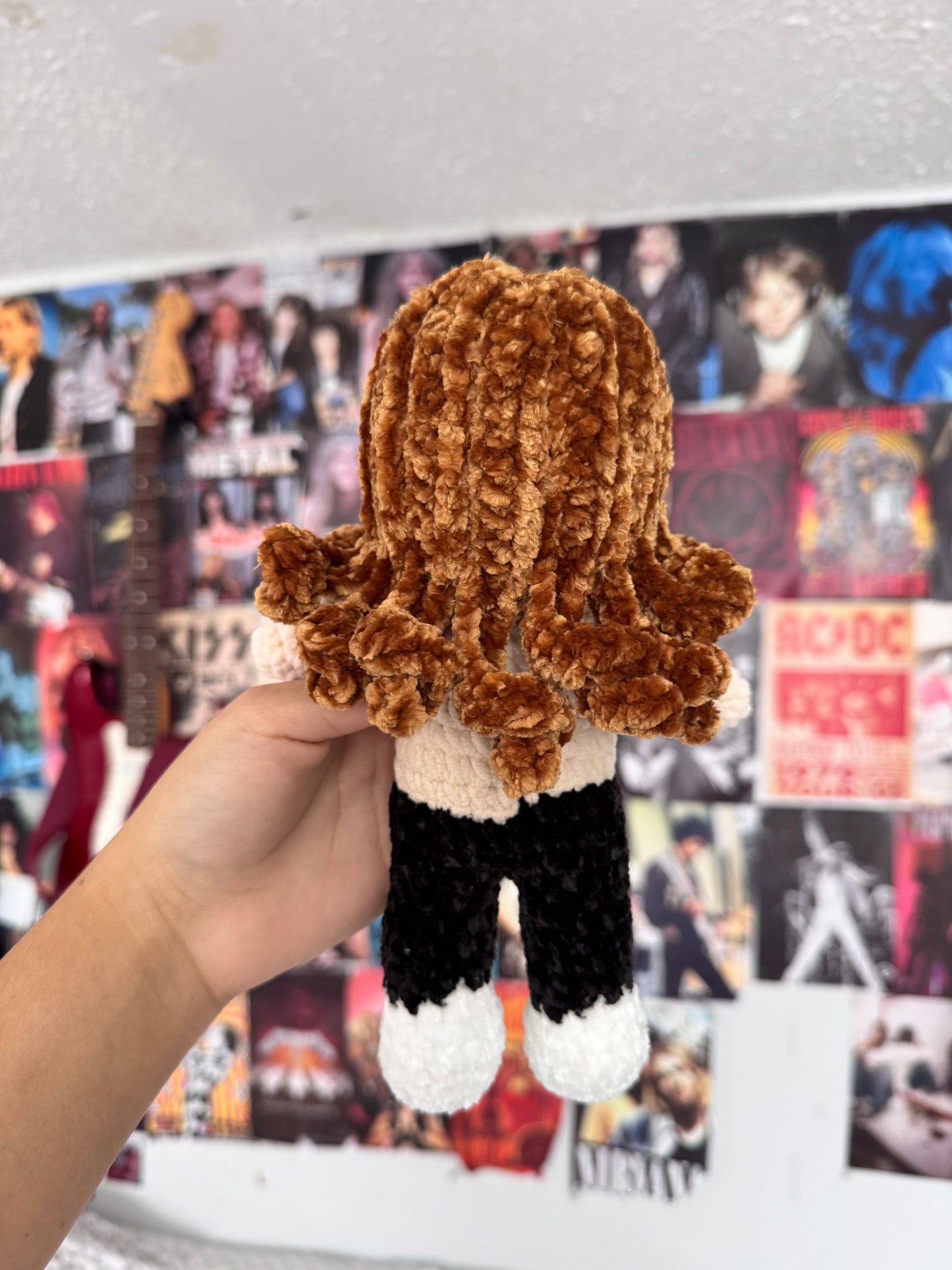 Heavy Metal Drummer Plush