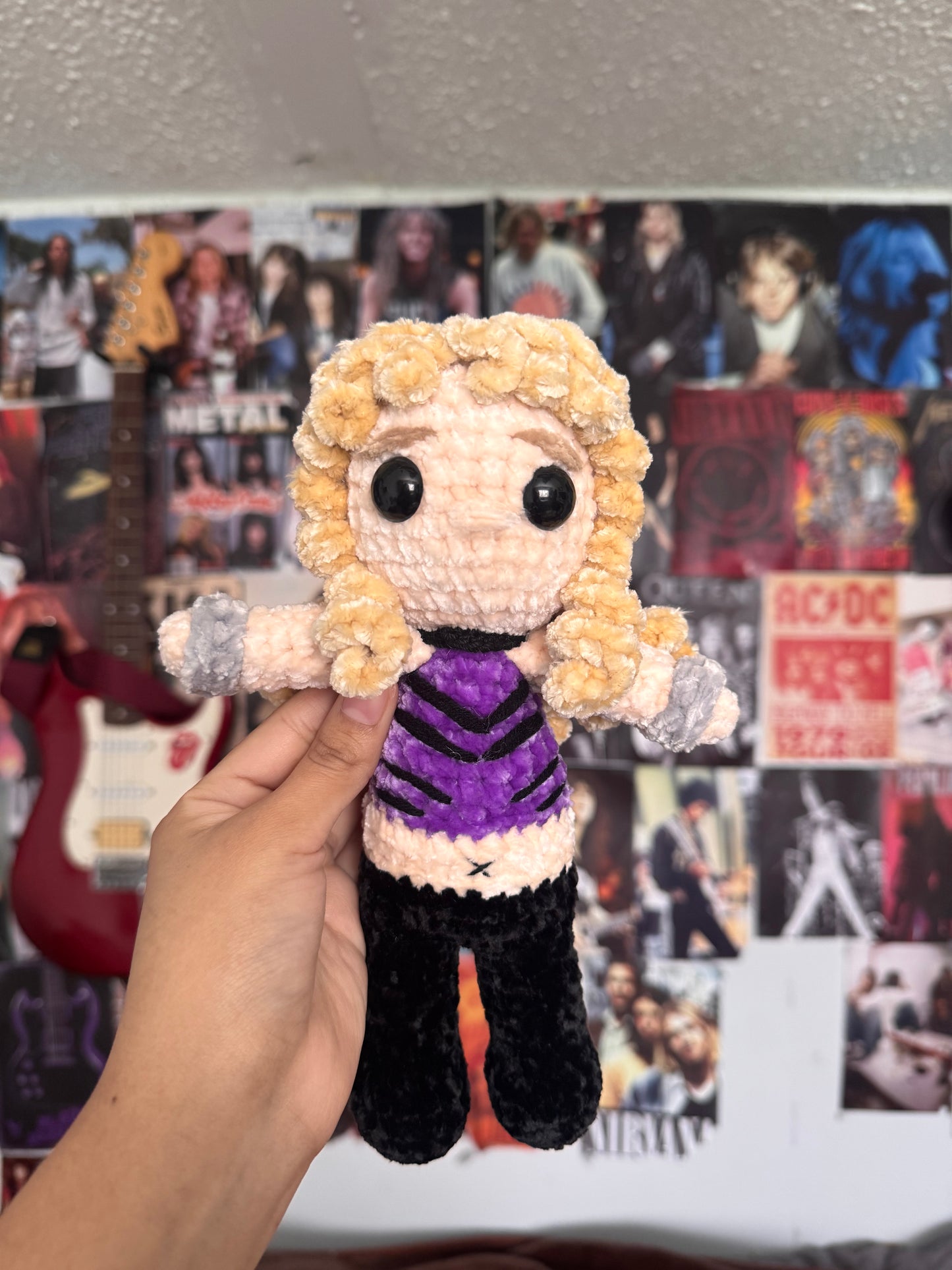 Glam James inspired crochet