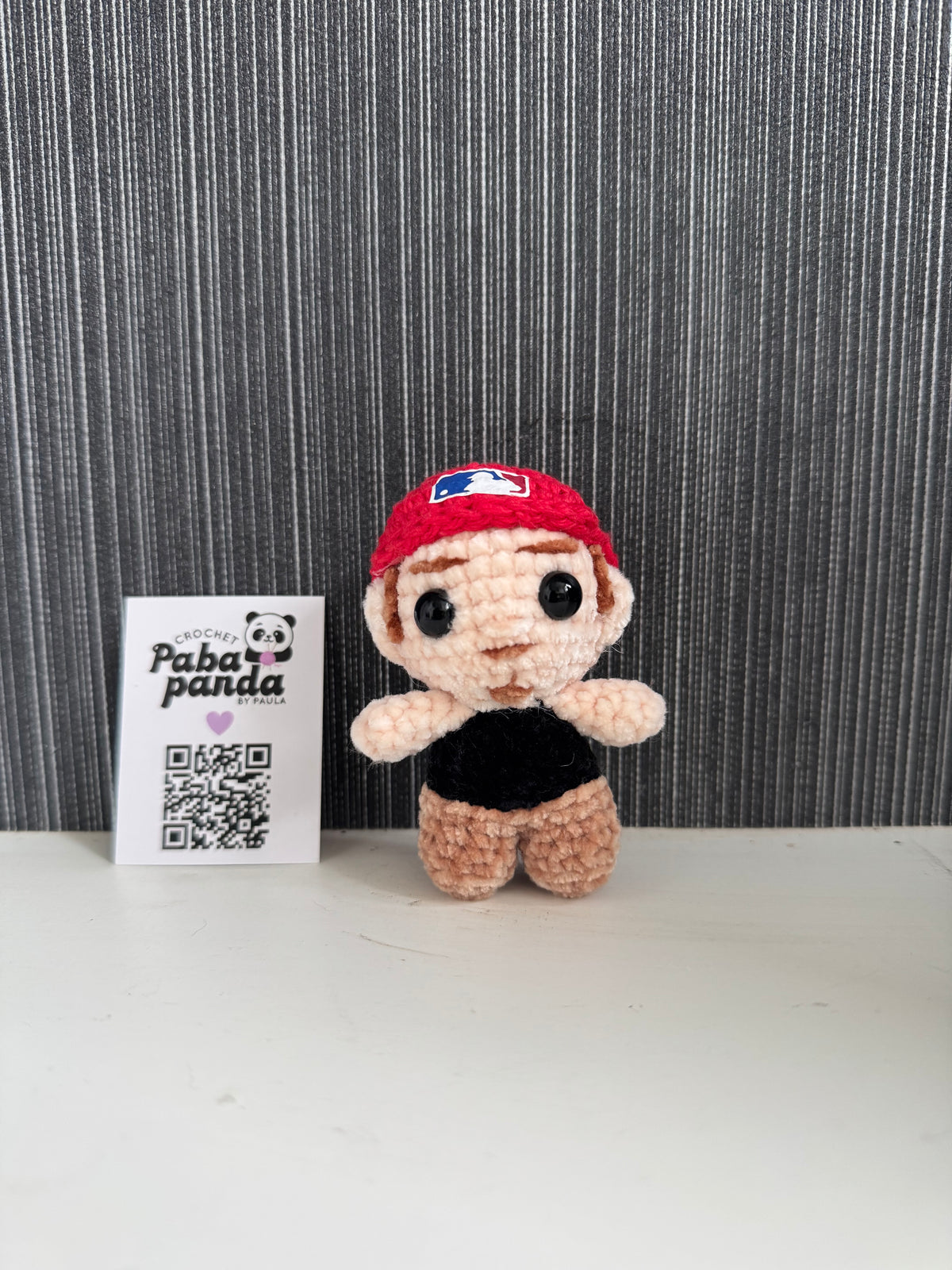 Fred Durst Inspired Crochet Keychain