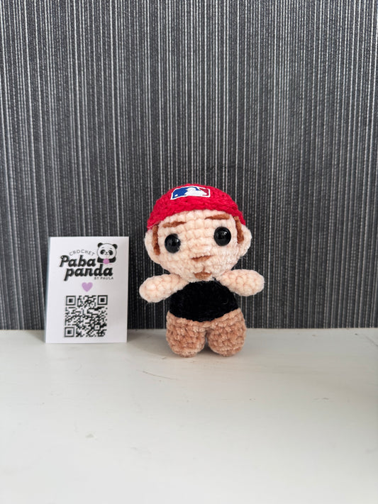 Fred Durst Inspired Crochet Keychain