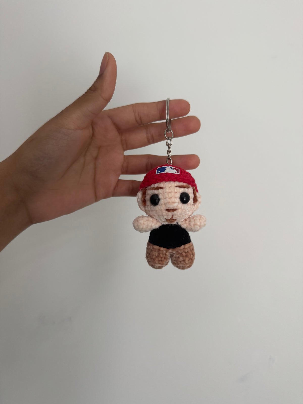 Fred Durst Inspired Crochet Keychain