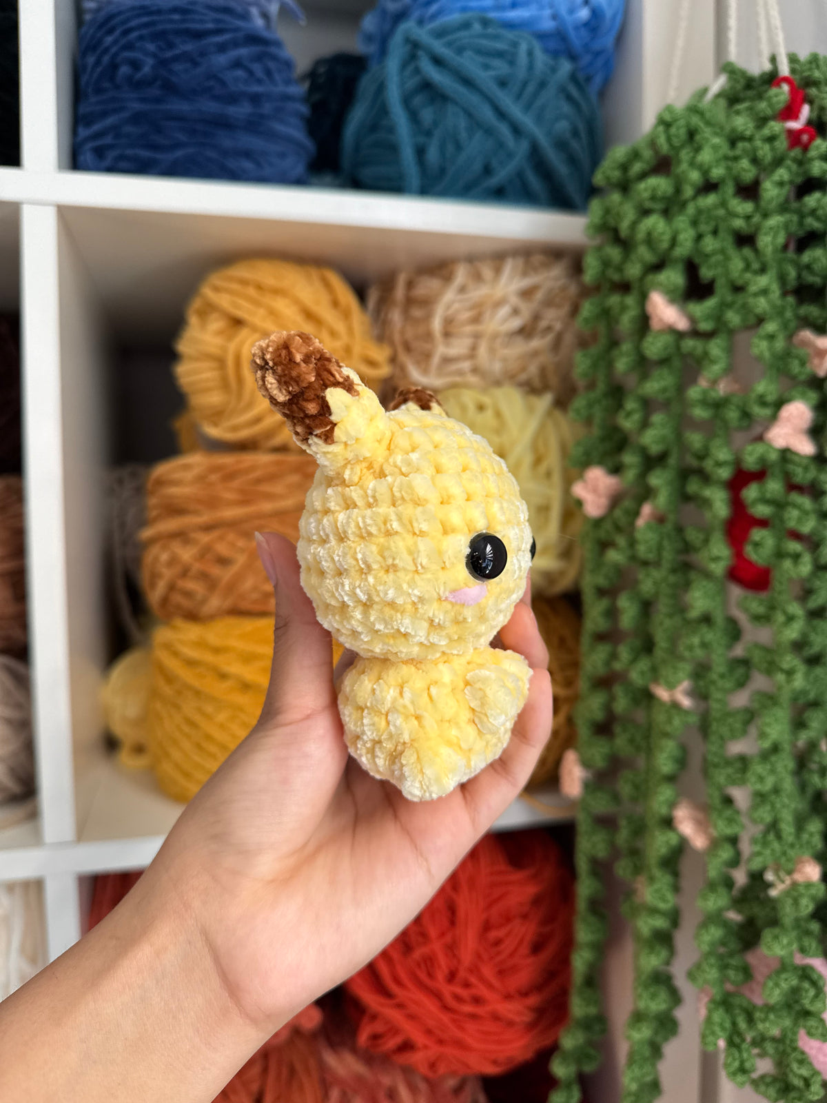 Yellow Lighting Plushie