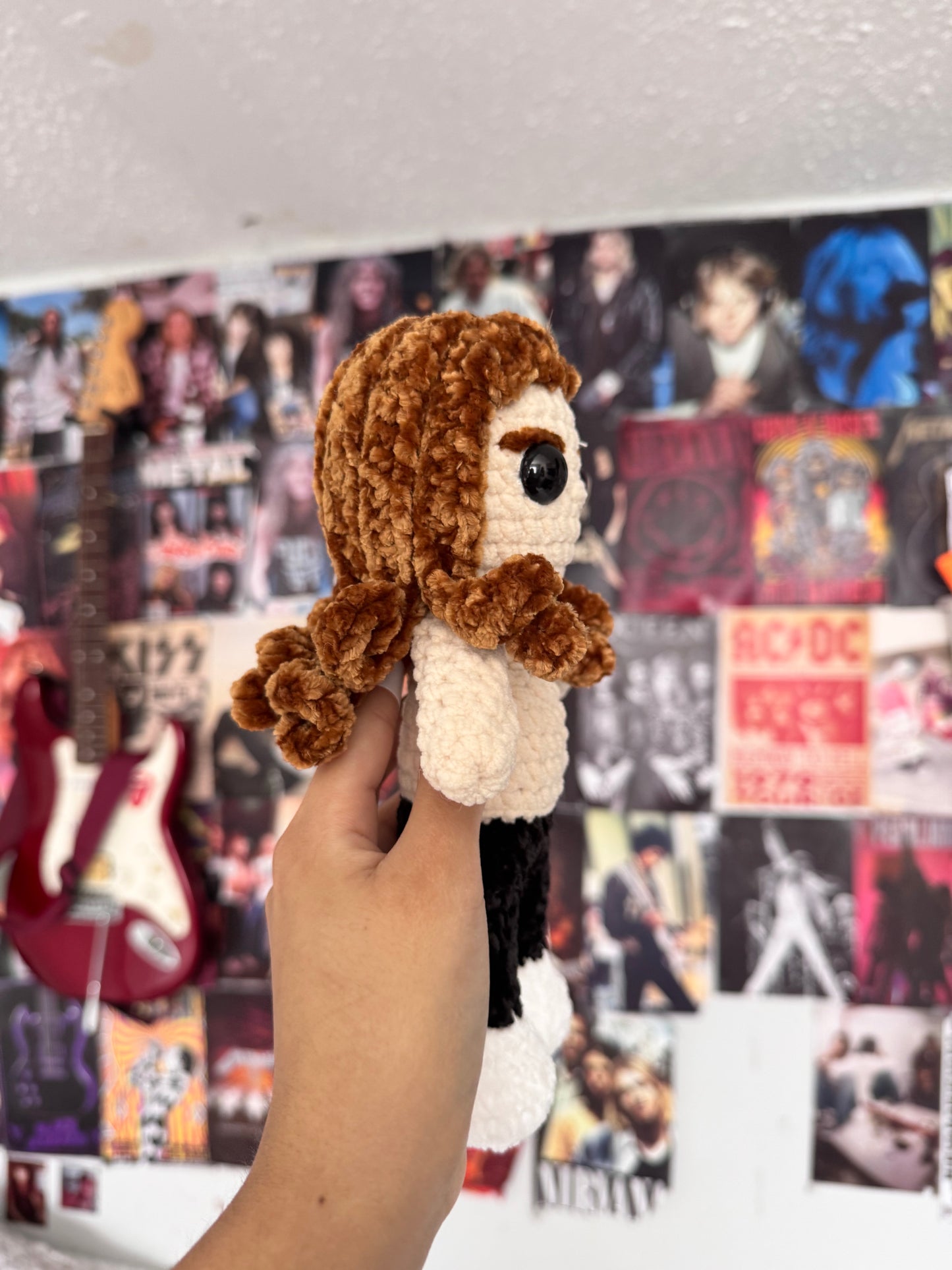 Heavy Metal Drummer Plush