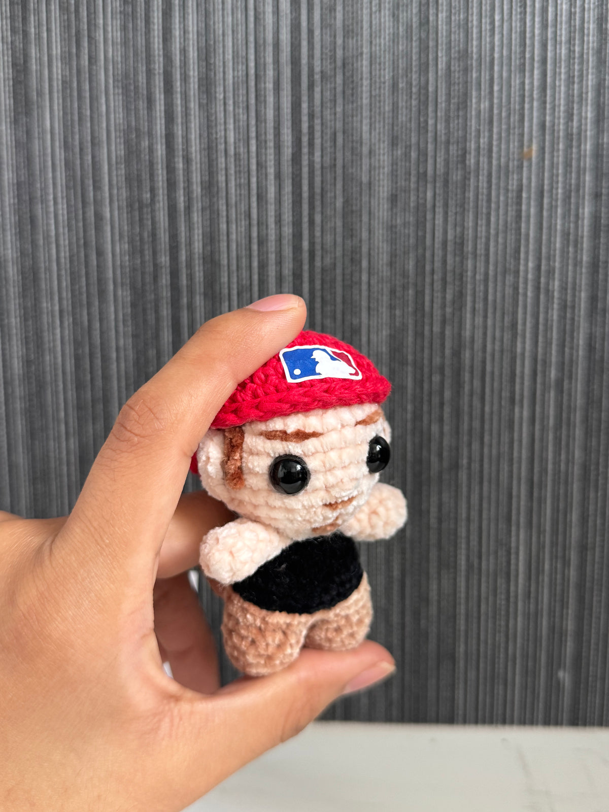 Fred Durst Inspired Crochet Keychain