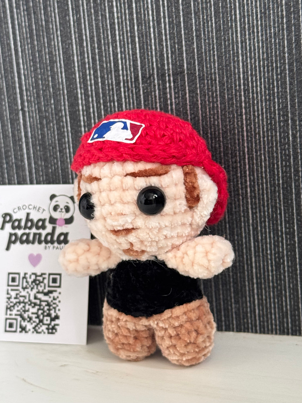 Fred Durst Inspired Crochet Keychain