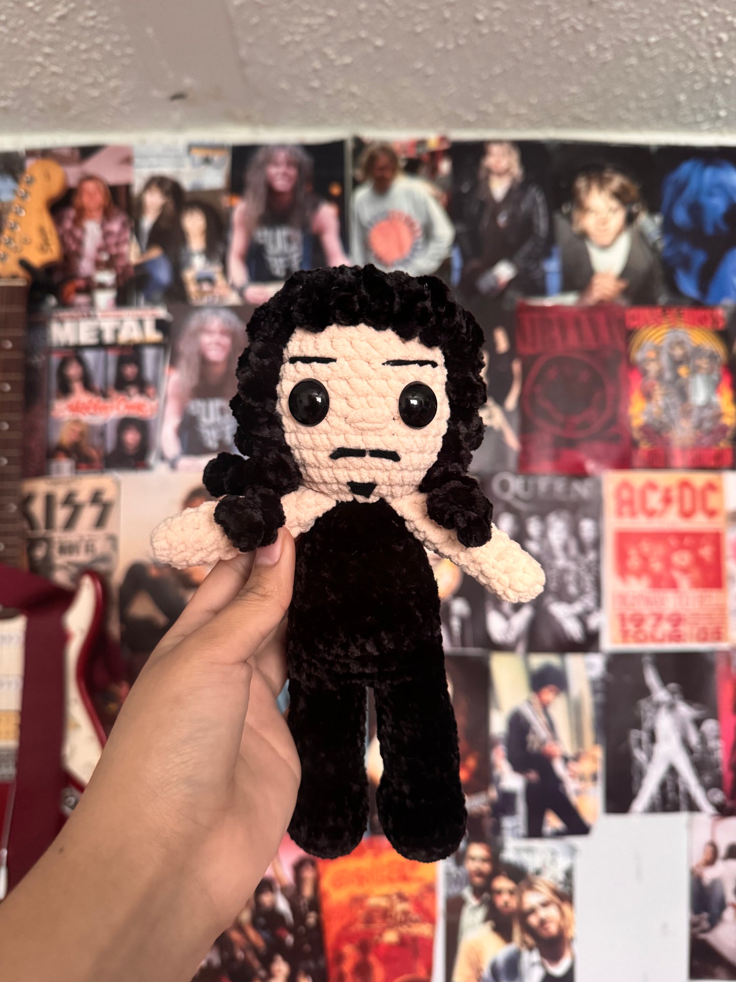 Metal Guitarist Plush