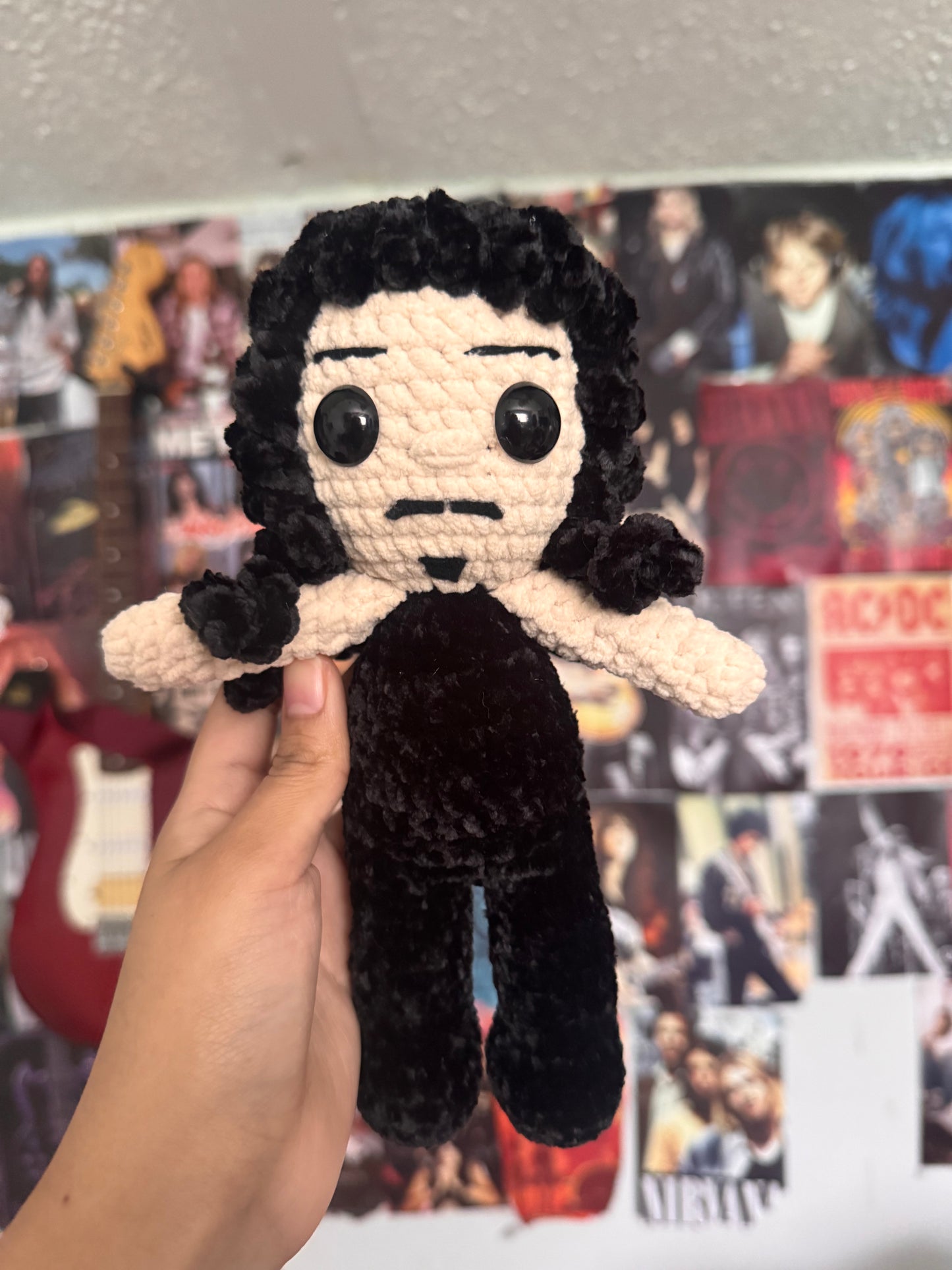 Metal Guitarist Plush