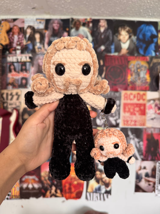 Metal frontman keychain AND plushie combo!