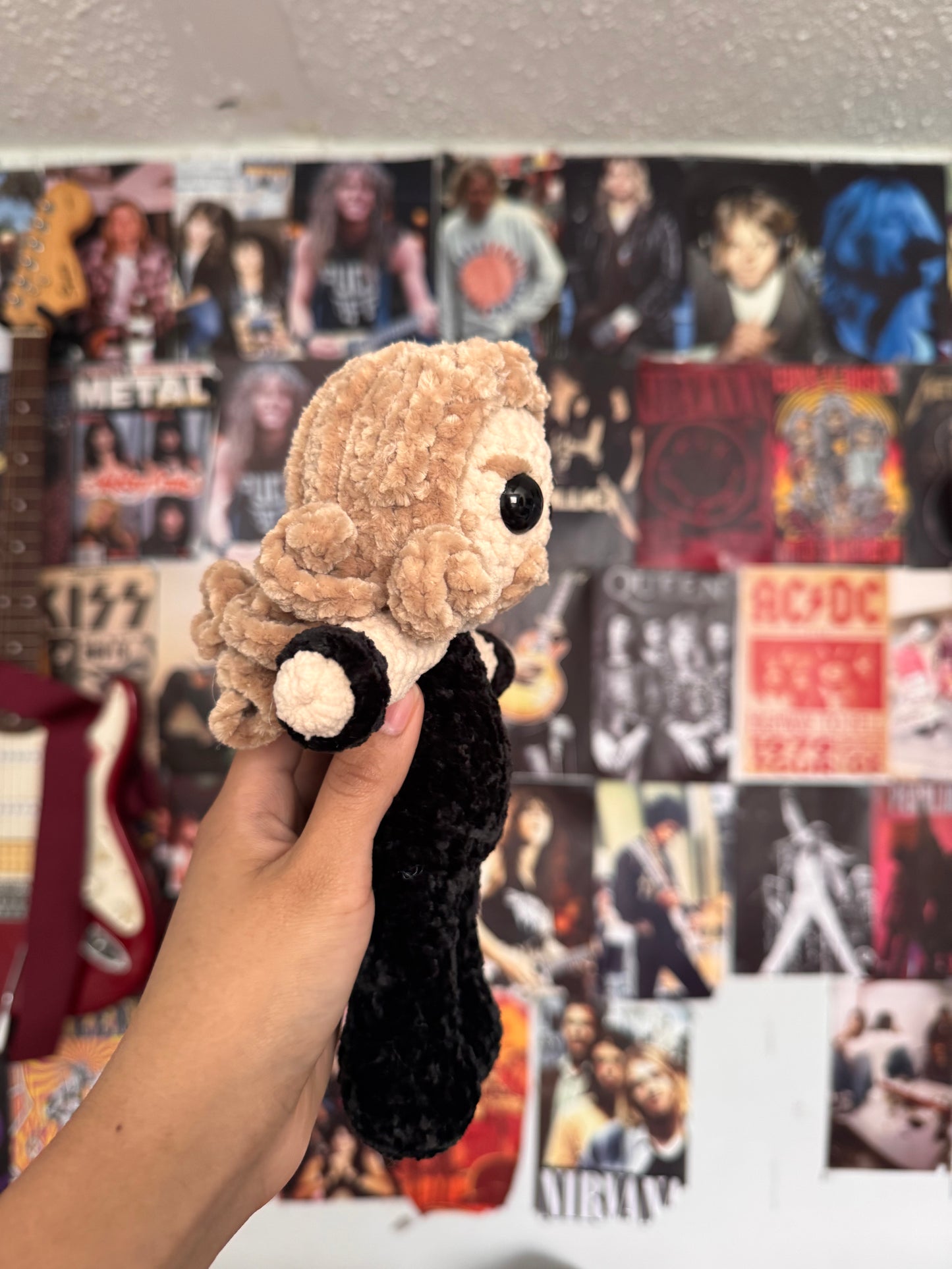 Metal frontman keychain AND plushie combo!
