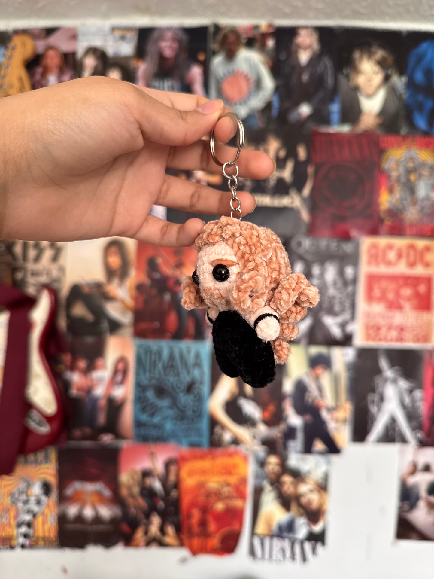 Metal frontman keychain AND plushie combo!