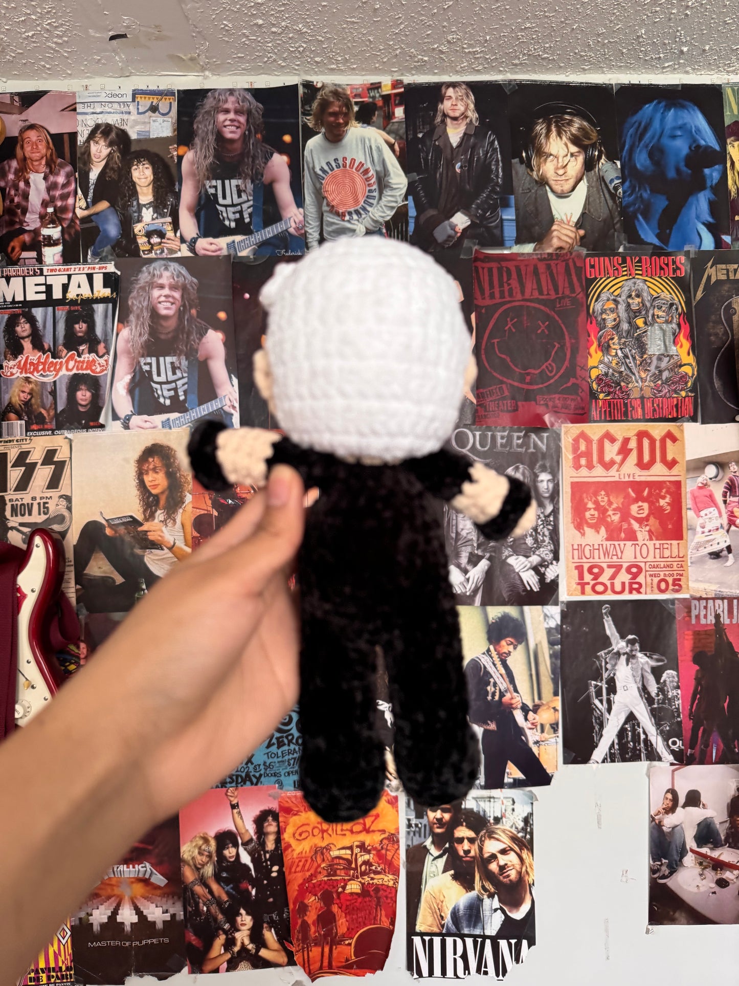 Papa Het inspired crochet doll