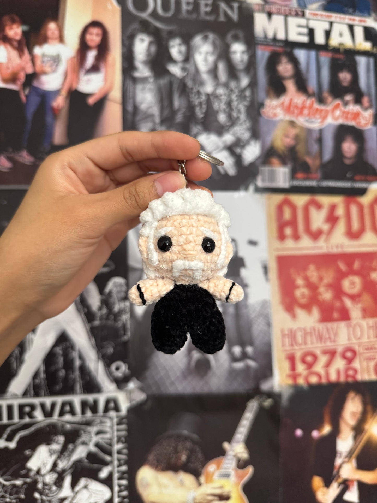 Papa Het inspired keychain