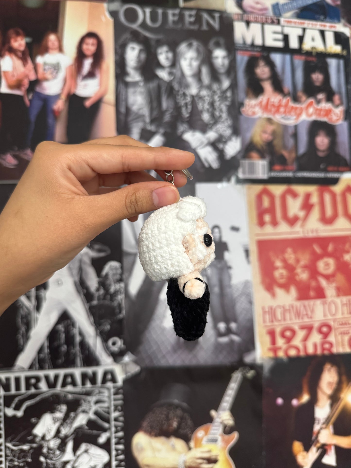 Papa Het inspired keychain
