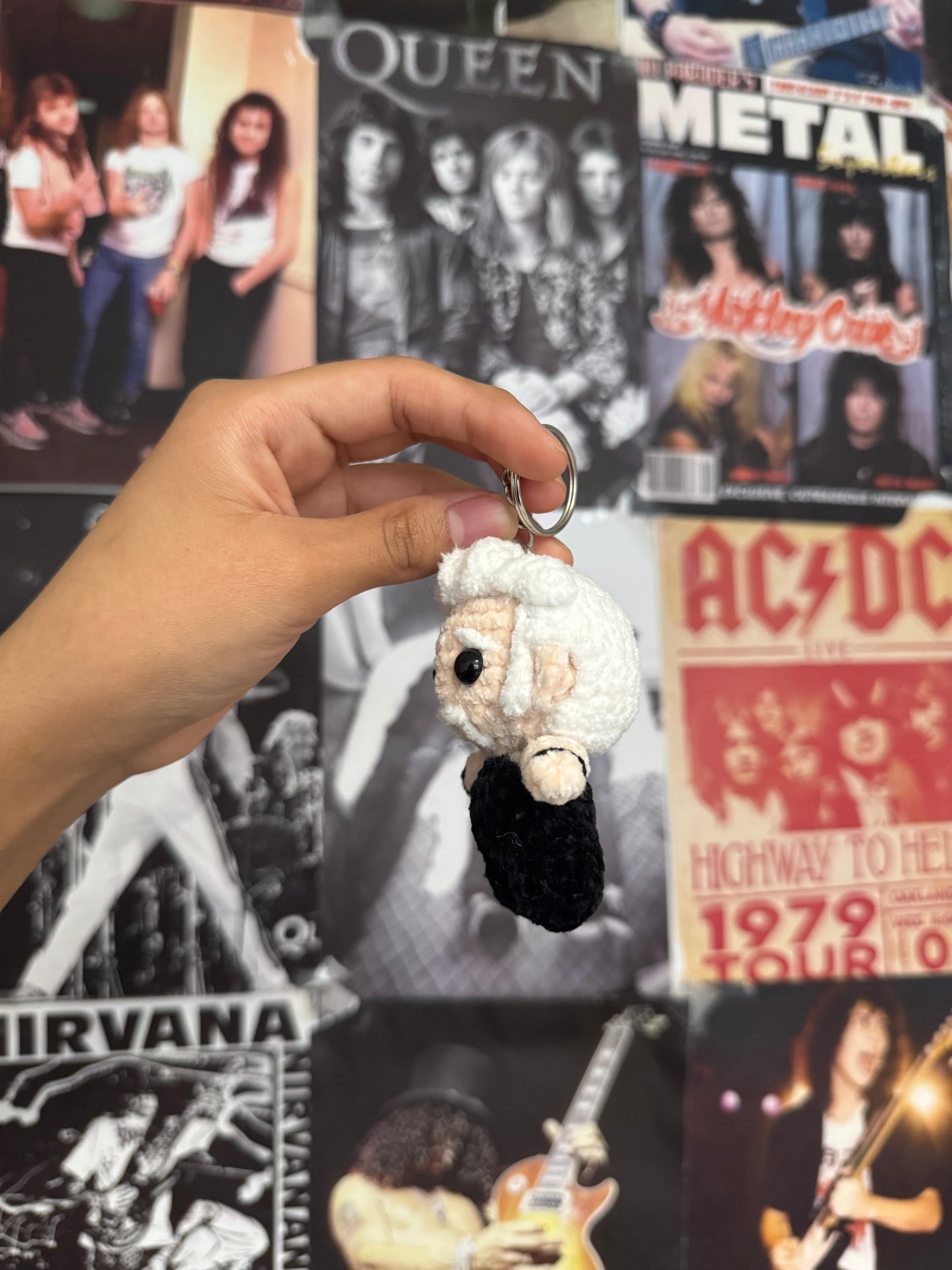 Papa Het inspired keychain