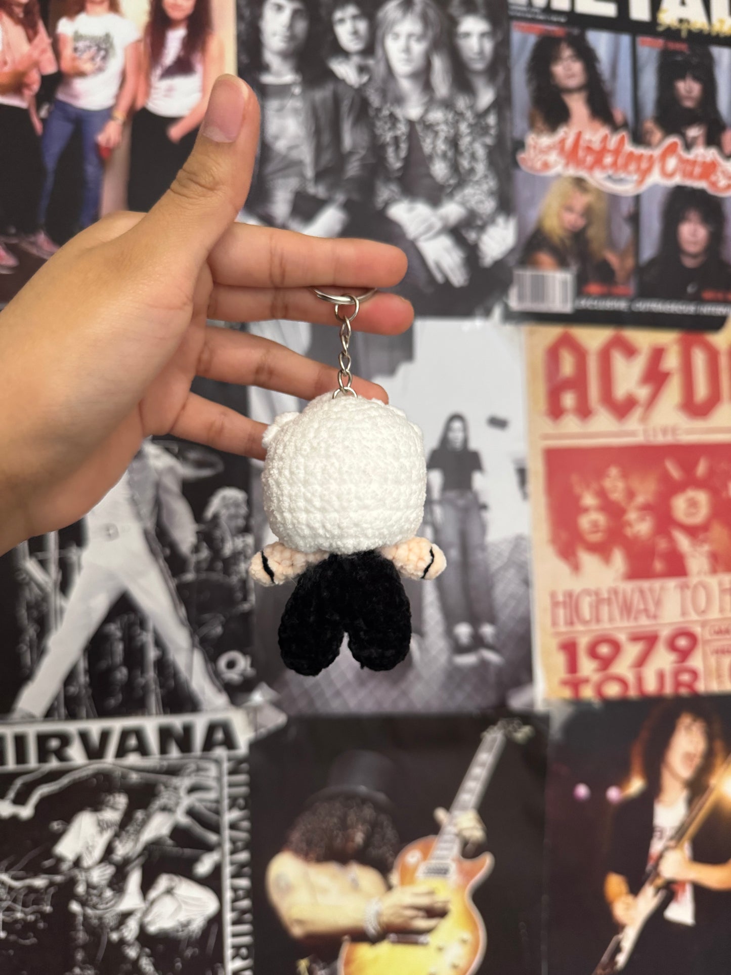 Papa Het inspired keychain