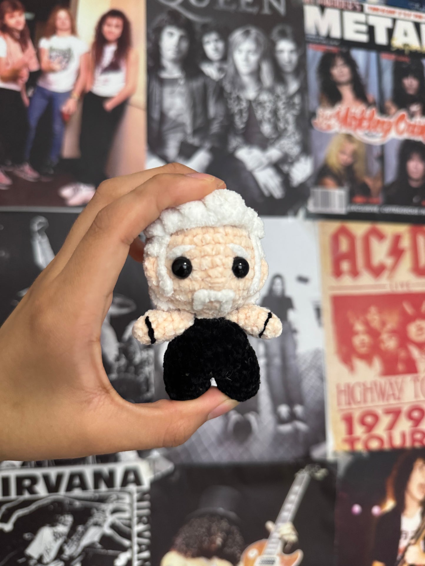 Papa Het inspired keychain