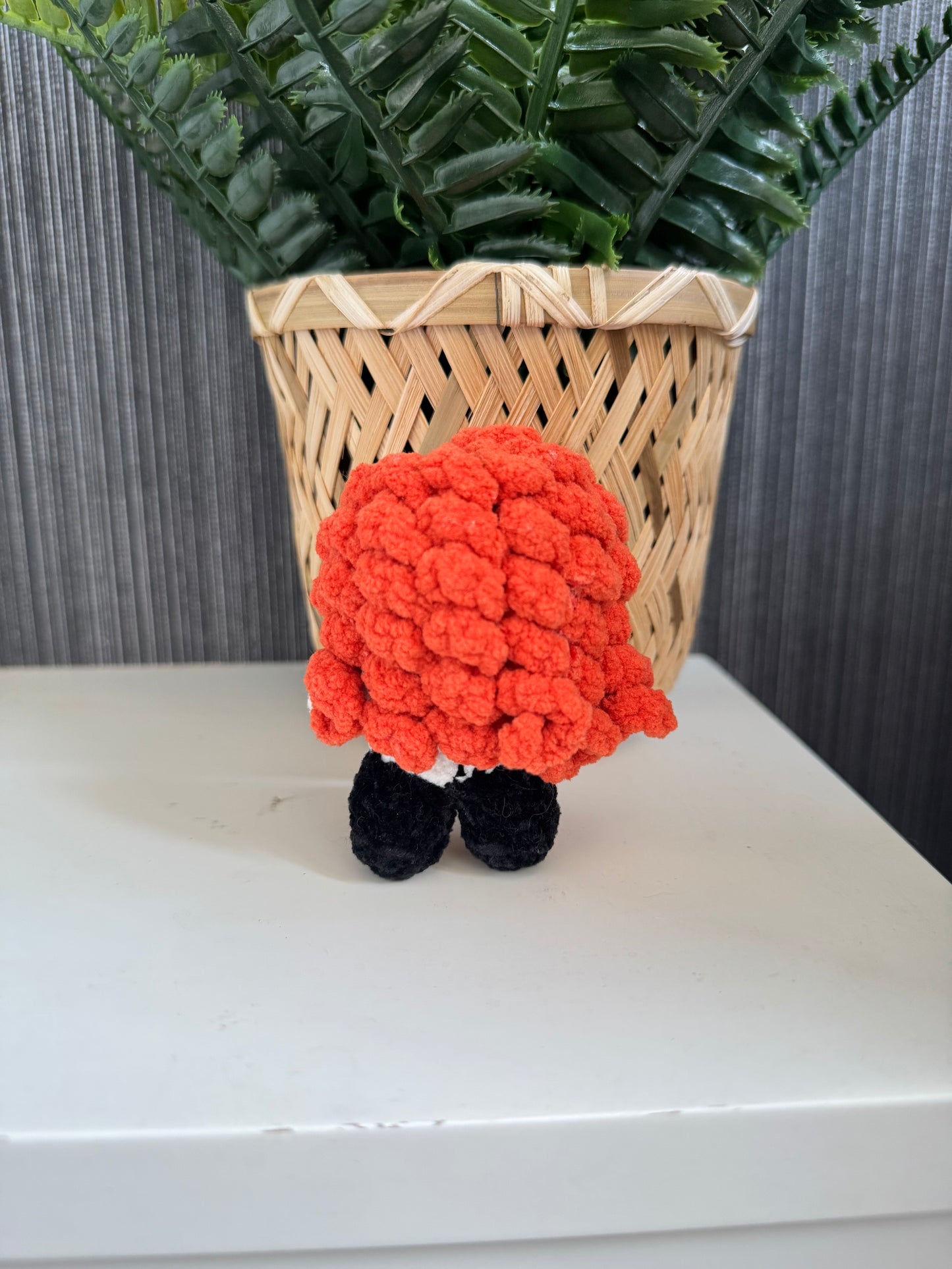 Dave Mustaine Inspired Crochet Keychain