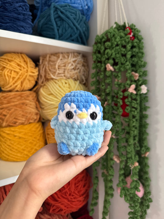 Blue Penguin Plushie