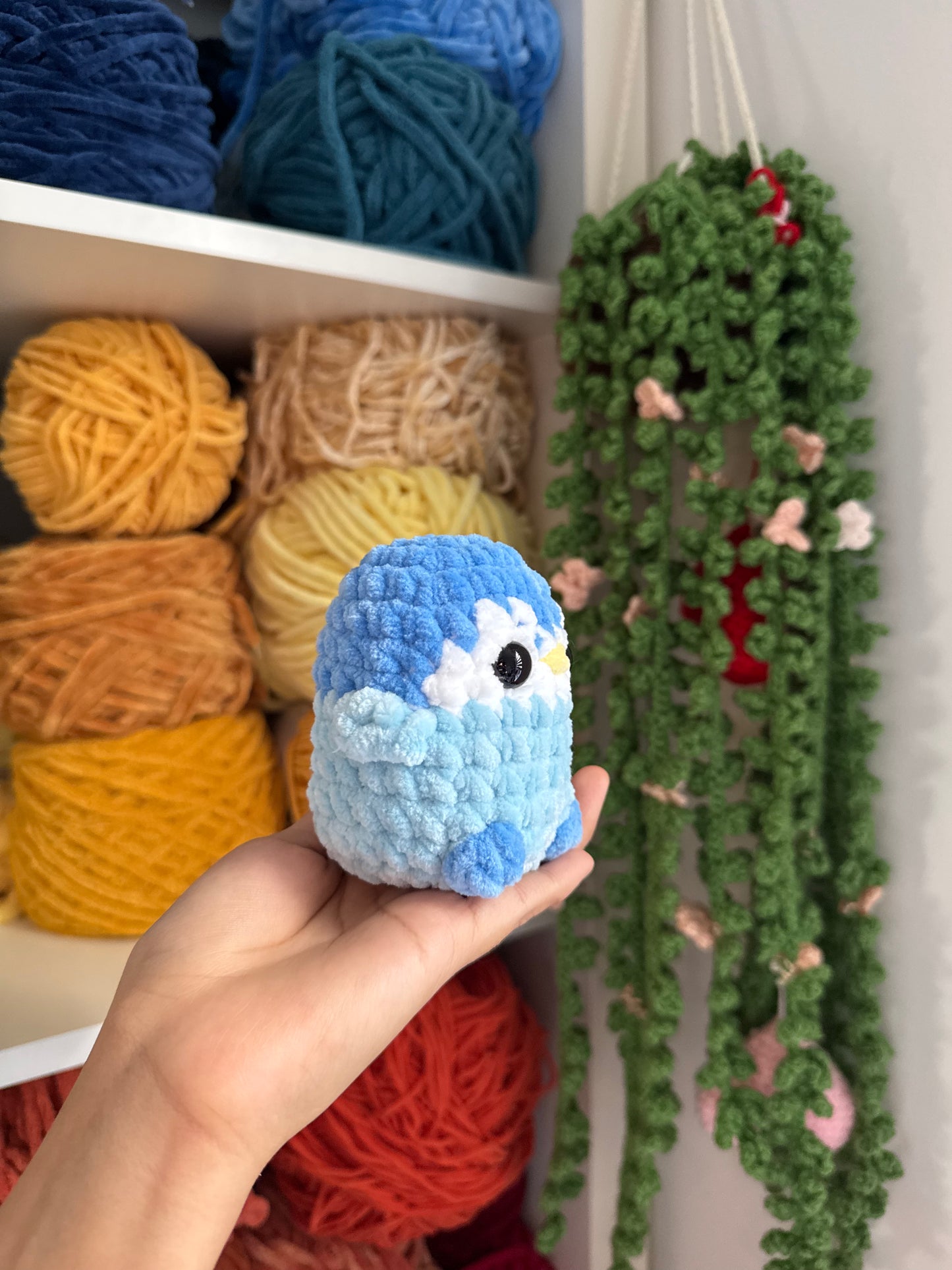Blue Penguin Plushie