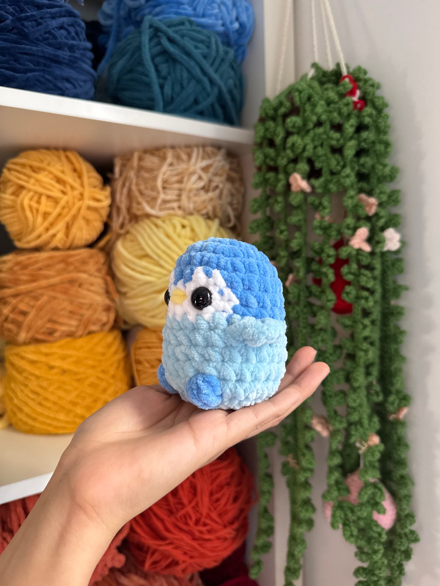 Blue Penguin Plushie