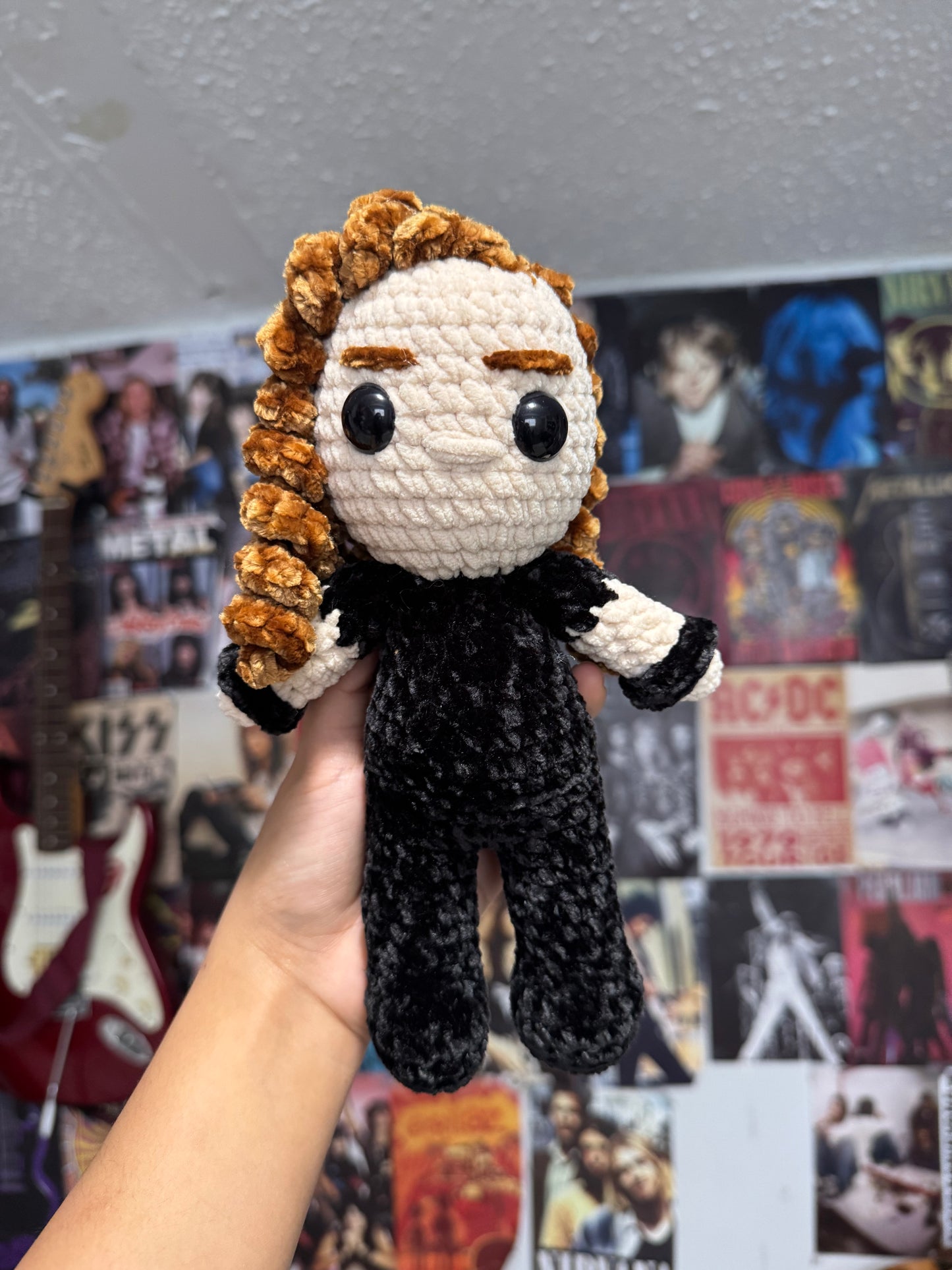 Heavy Metal Bassist Plushie