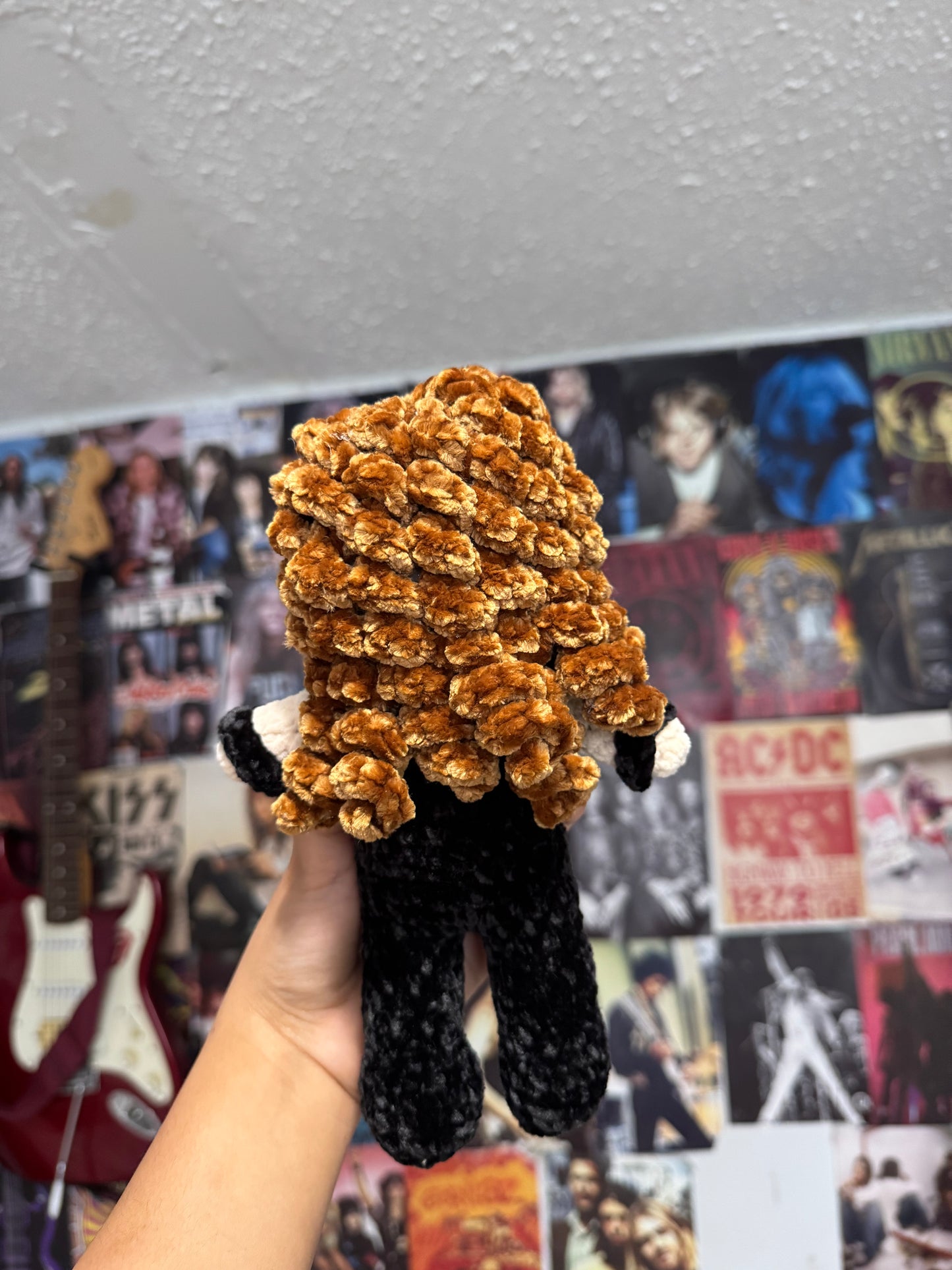 Heavy Metal Bassist Plushie