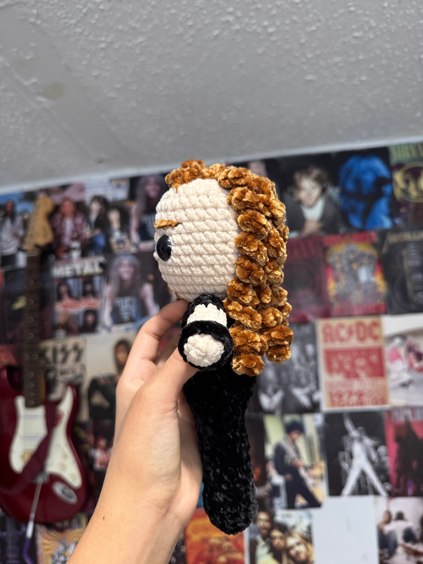 Heavy Metal Bassist Plushie